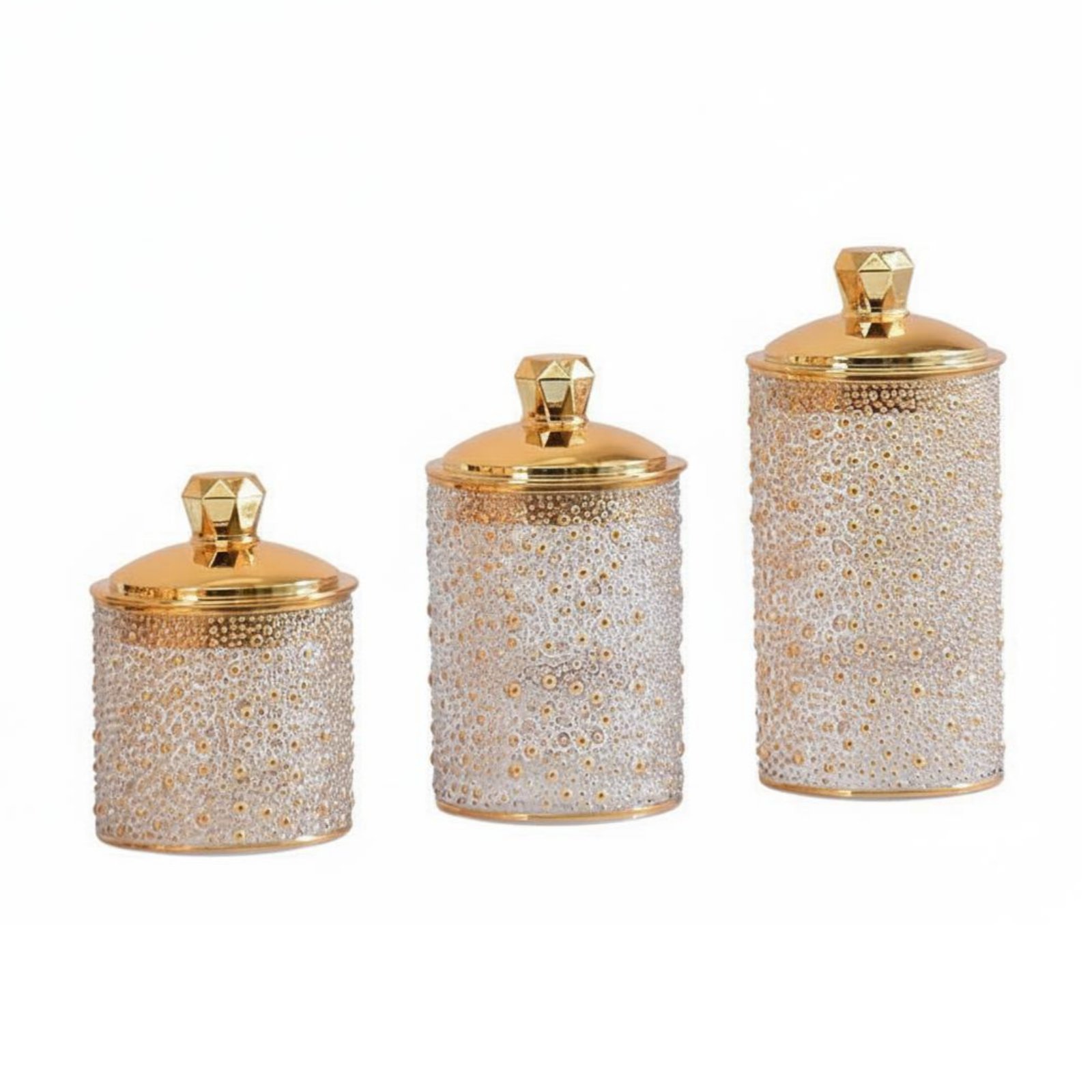 Pearl Pattern Candy Jar