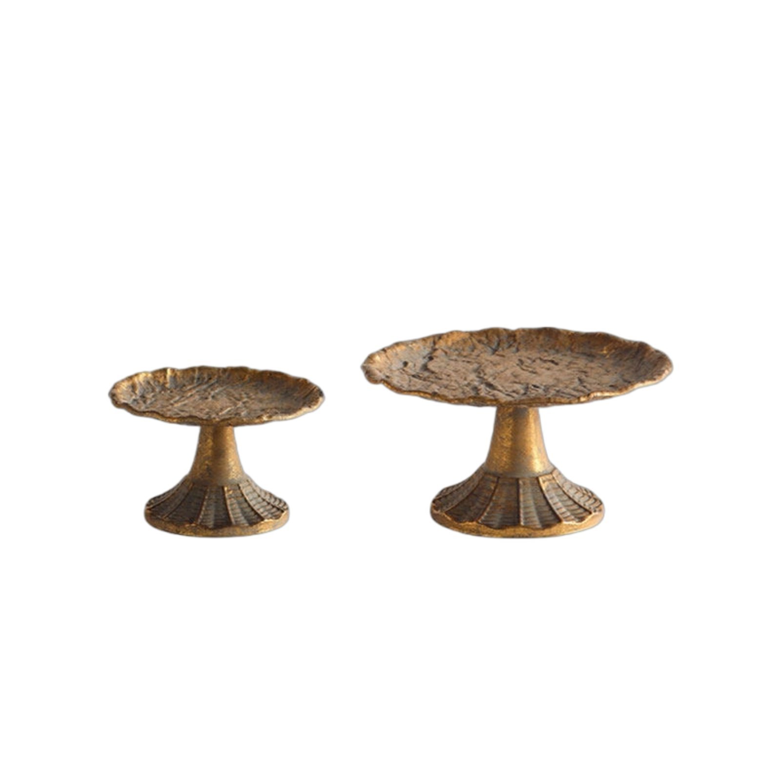 2 Pieces Metal Tray Stand