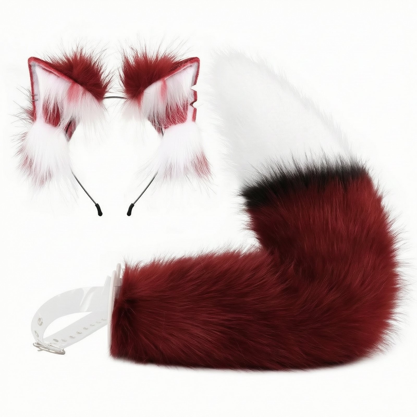 Faux-Vulpine Ears and Tail Set