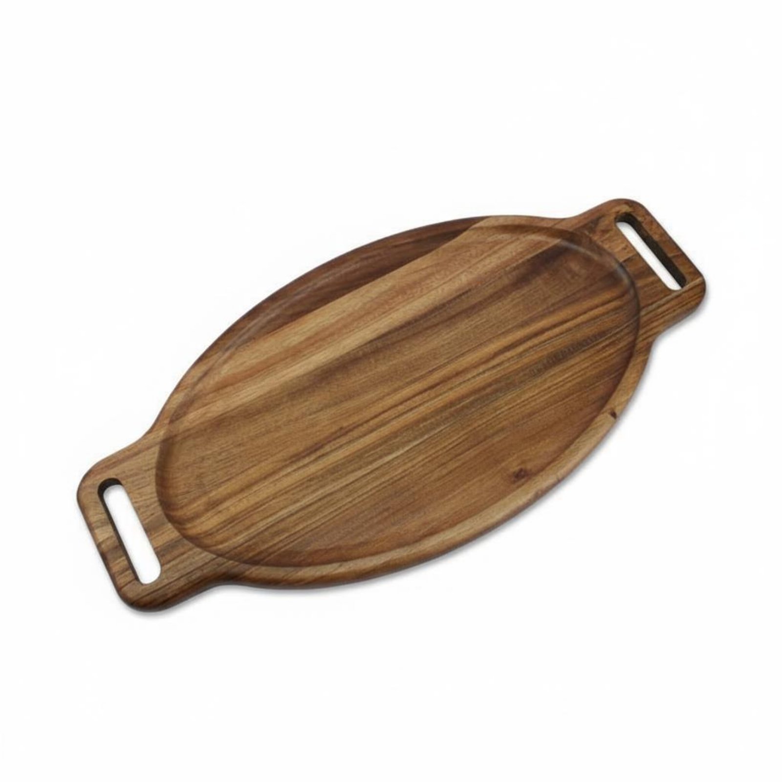 Acacia Wood Serving Tray – 60x30x2.7cm