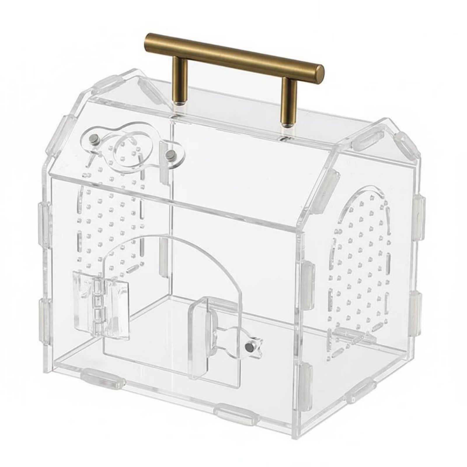 Acrylic Animal Enclosure with Locking Lid