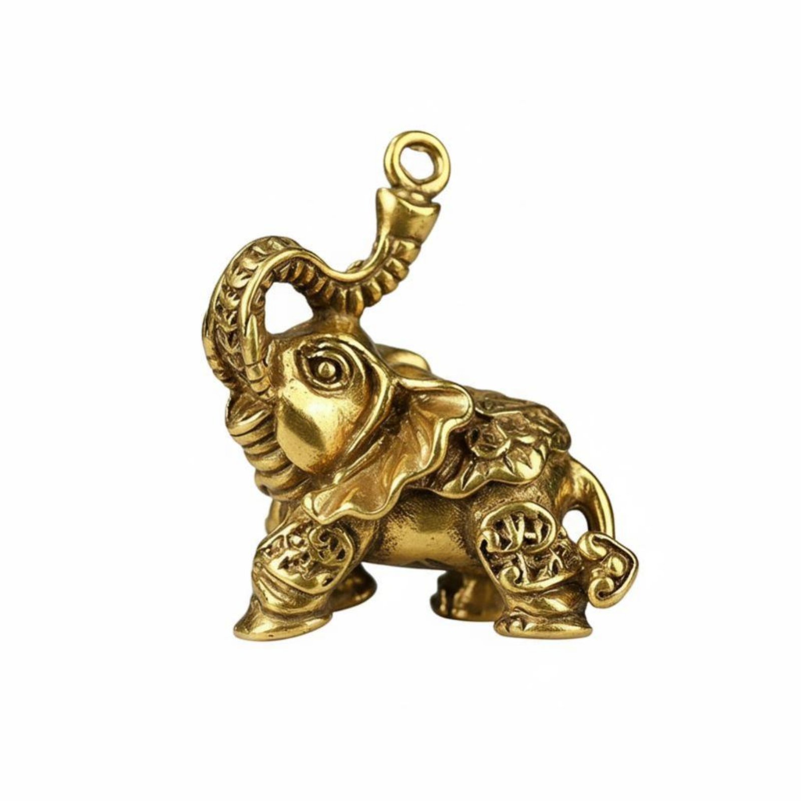 Vintage Brass Elephant Figurine