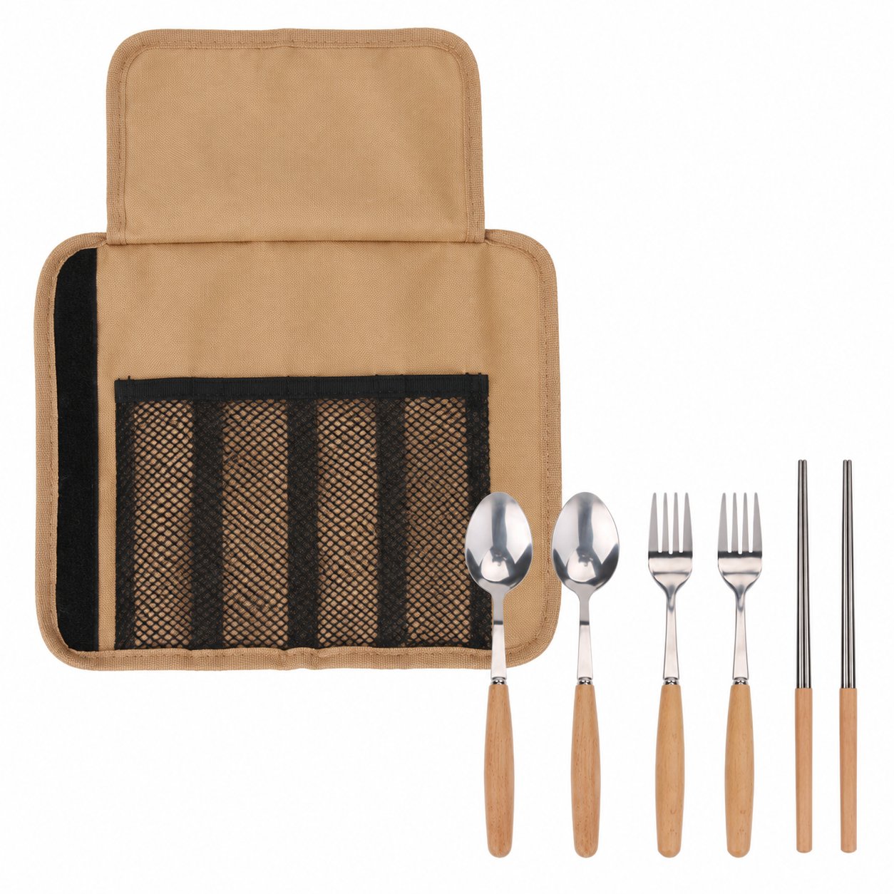 6-Piece Camping Cutlery Set