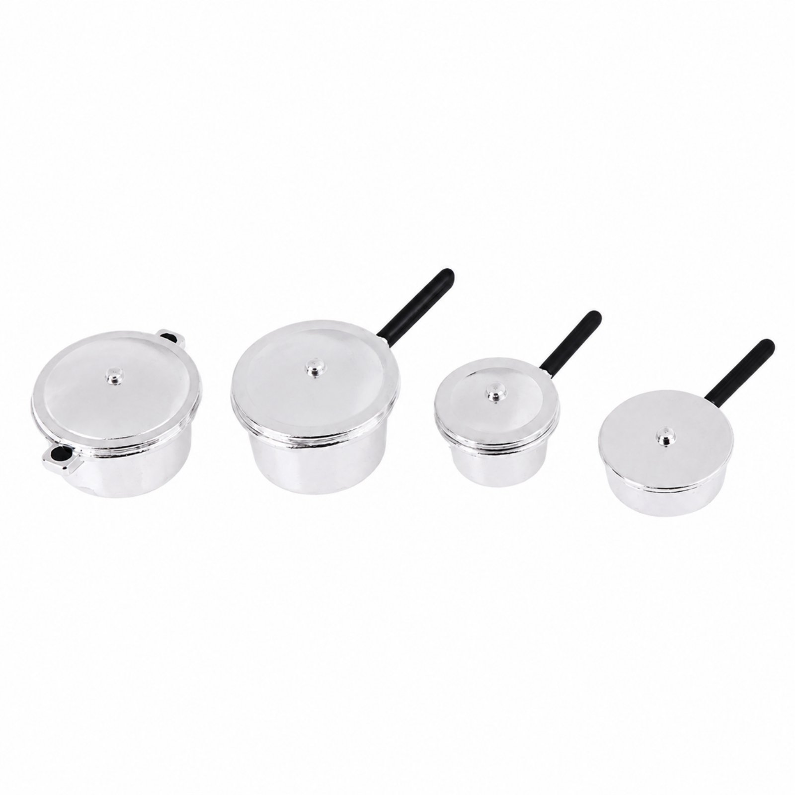 4-Piece Miniature Metal Cookware Set