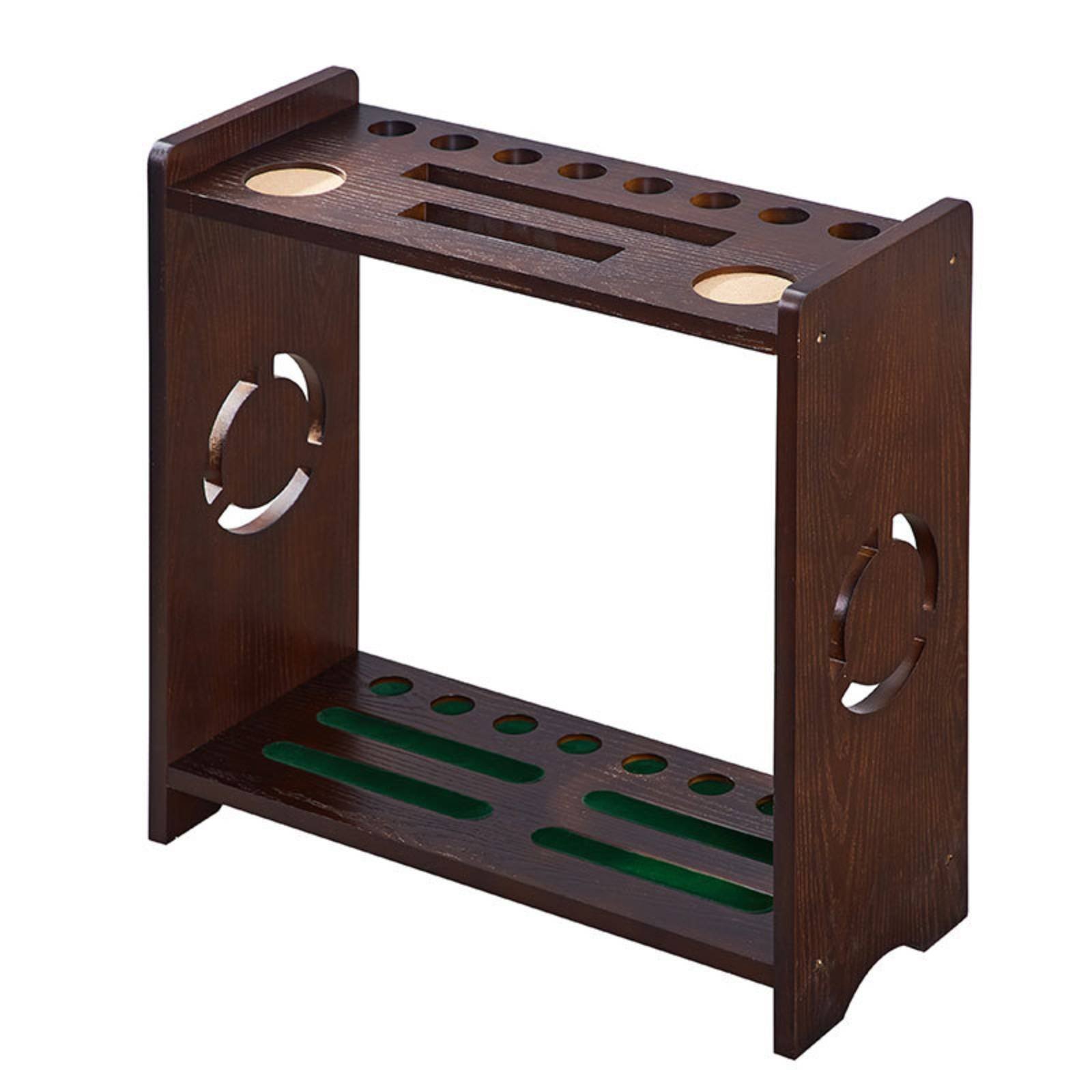 8-Cue Wooden Floor Stand