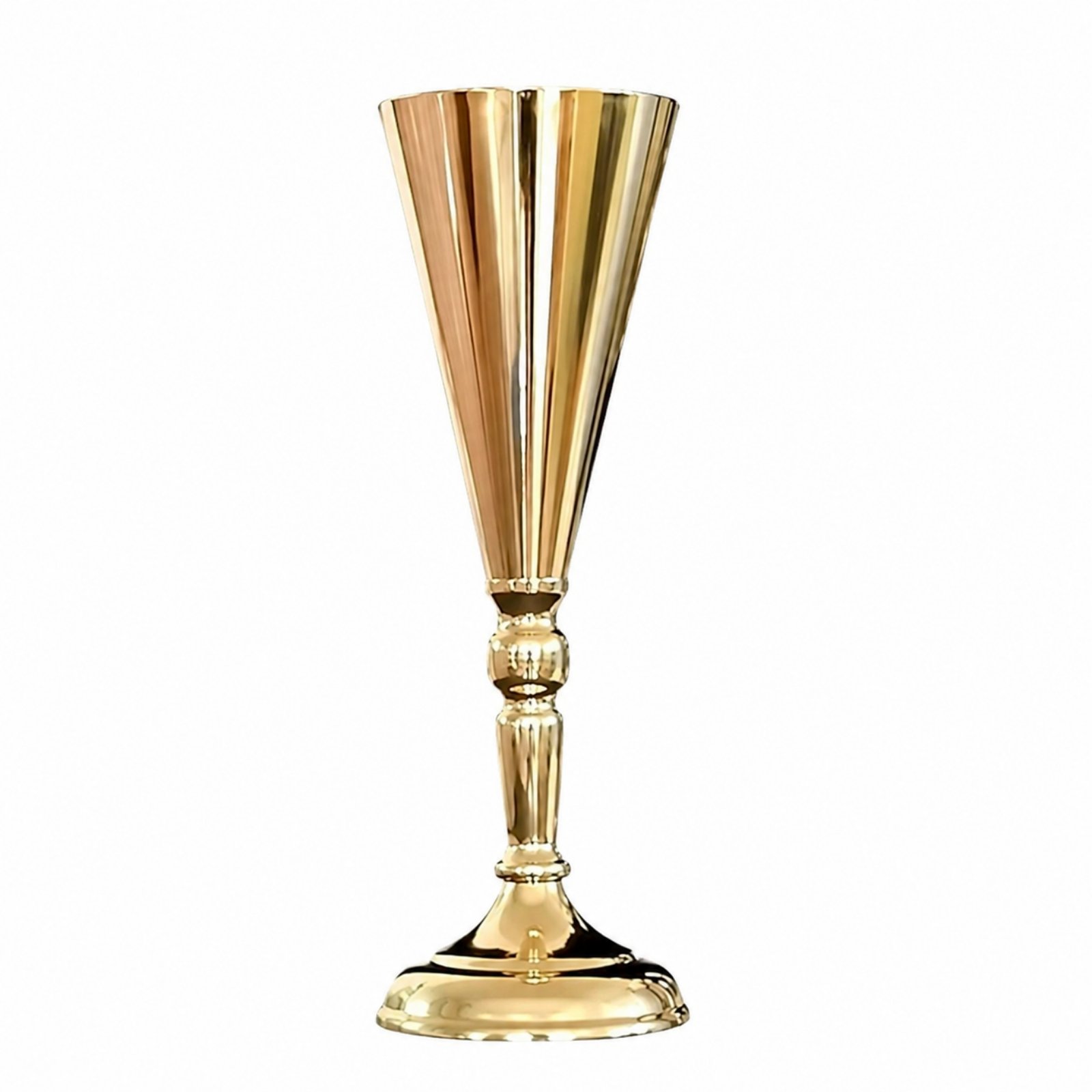 Gold Pedestal Candle Holder