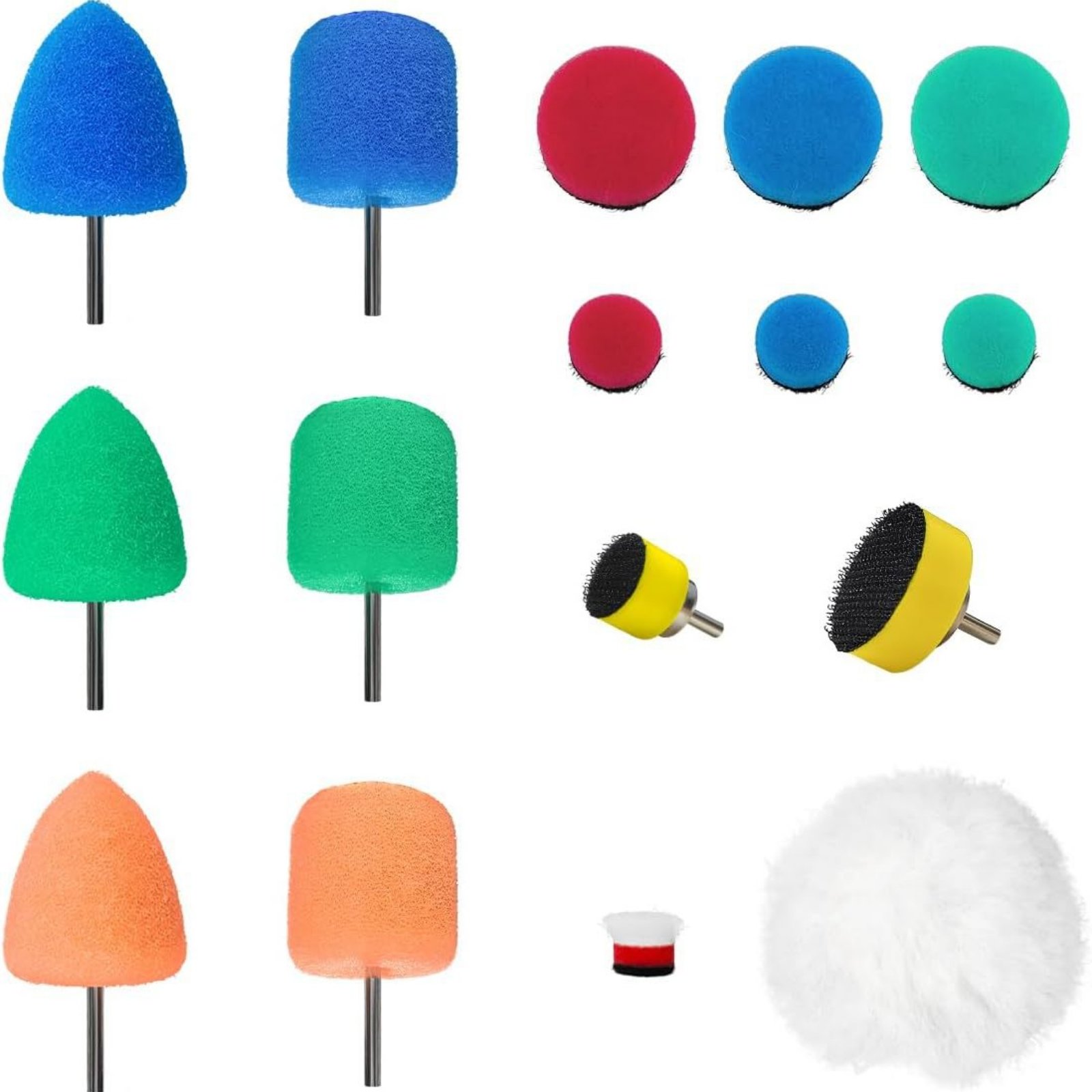 16-Piece Car Detailing Polishing Kit