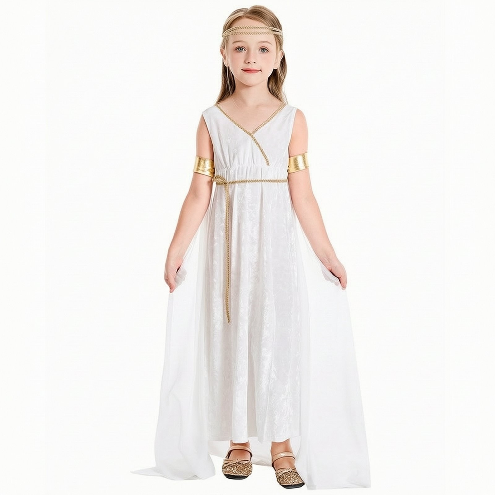 Greek Deity Costume with Cape