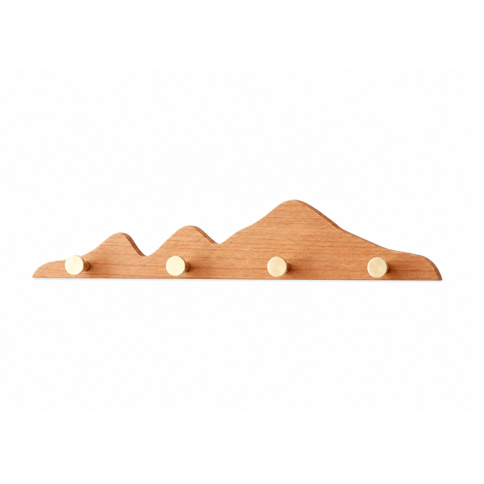 Wall Hook Rack Brass Hooks