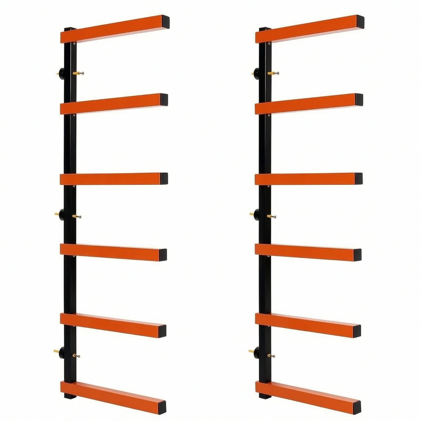 Wall-Mounted Lumber Rack