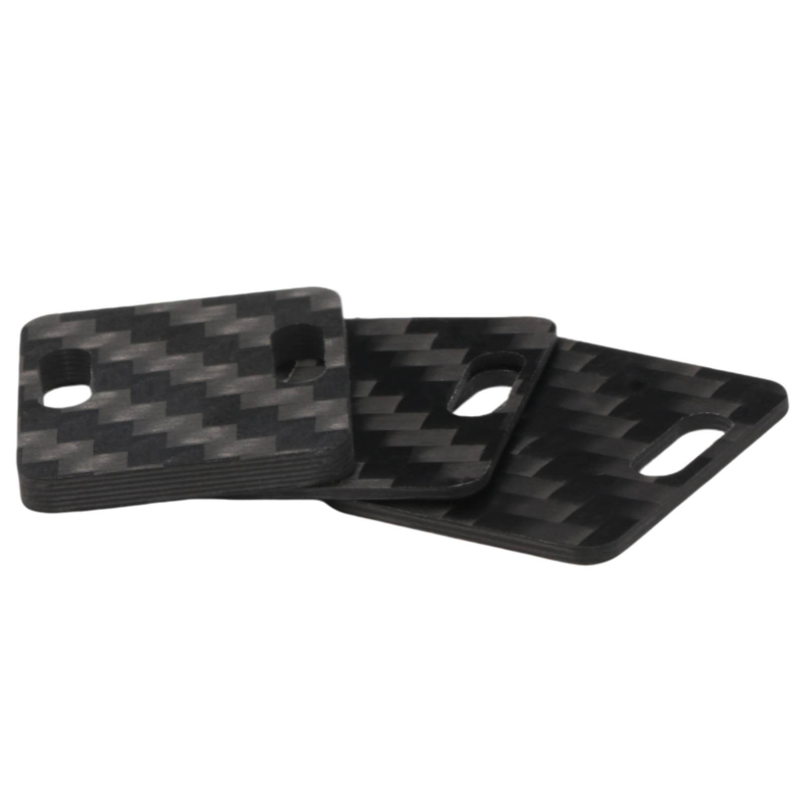 3-Piece Carbon Fiber Phono Spacer Plates