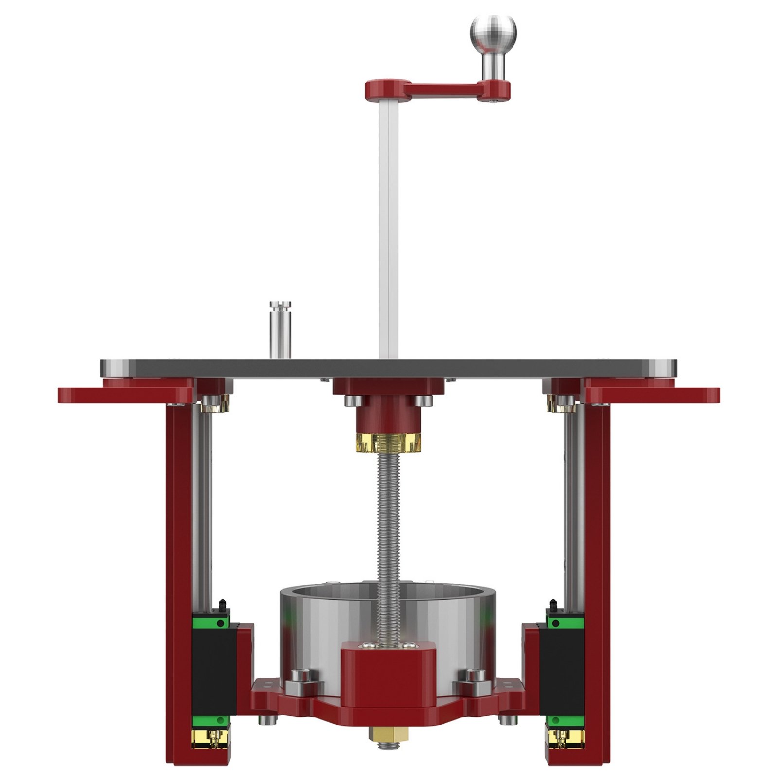 Router Lift Plate Inverted Installation