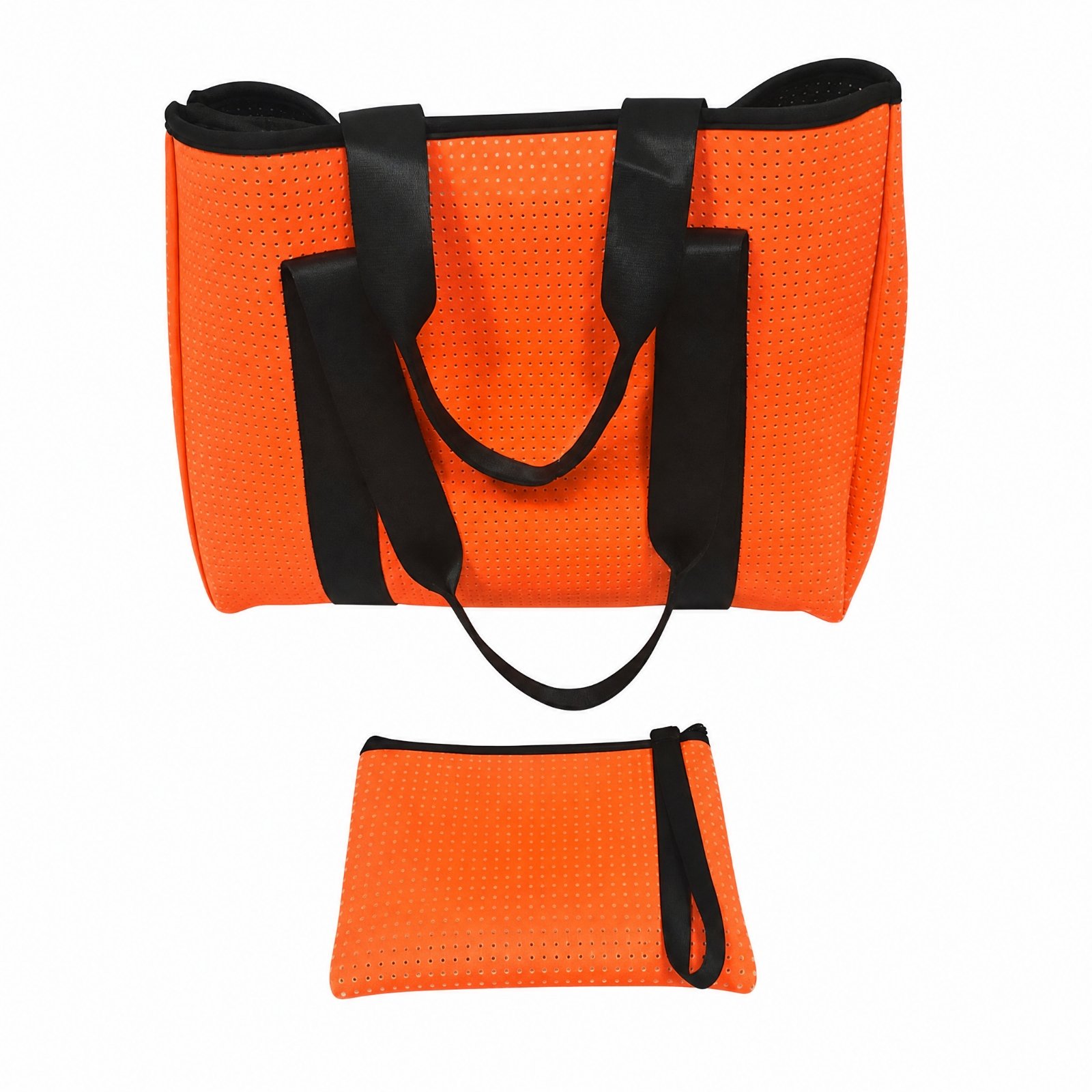 Travel Tote with Wristlet Pouch