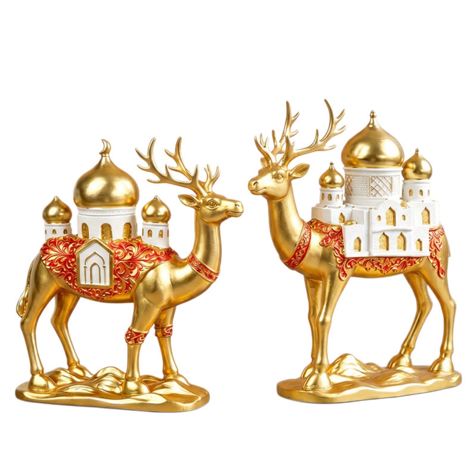 Gold Deer Figurine