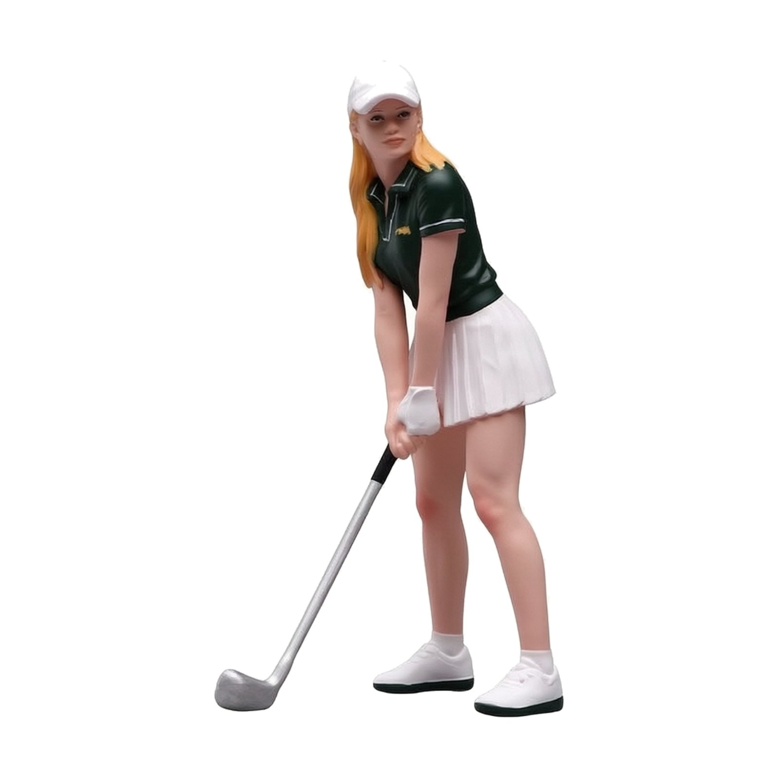 1/18-Scale Female Golfer Figurine