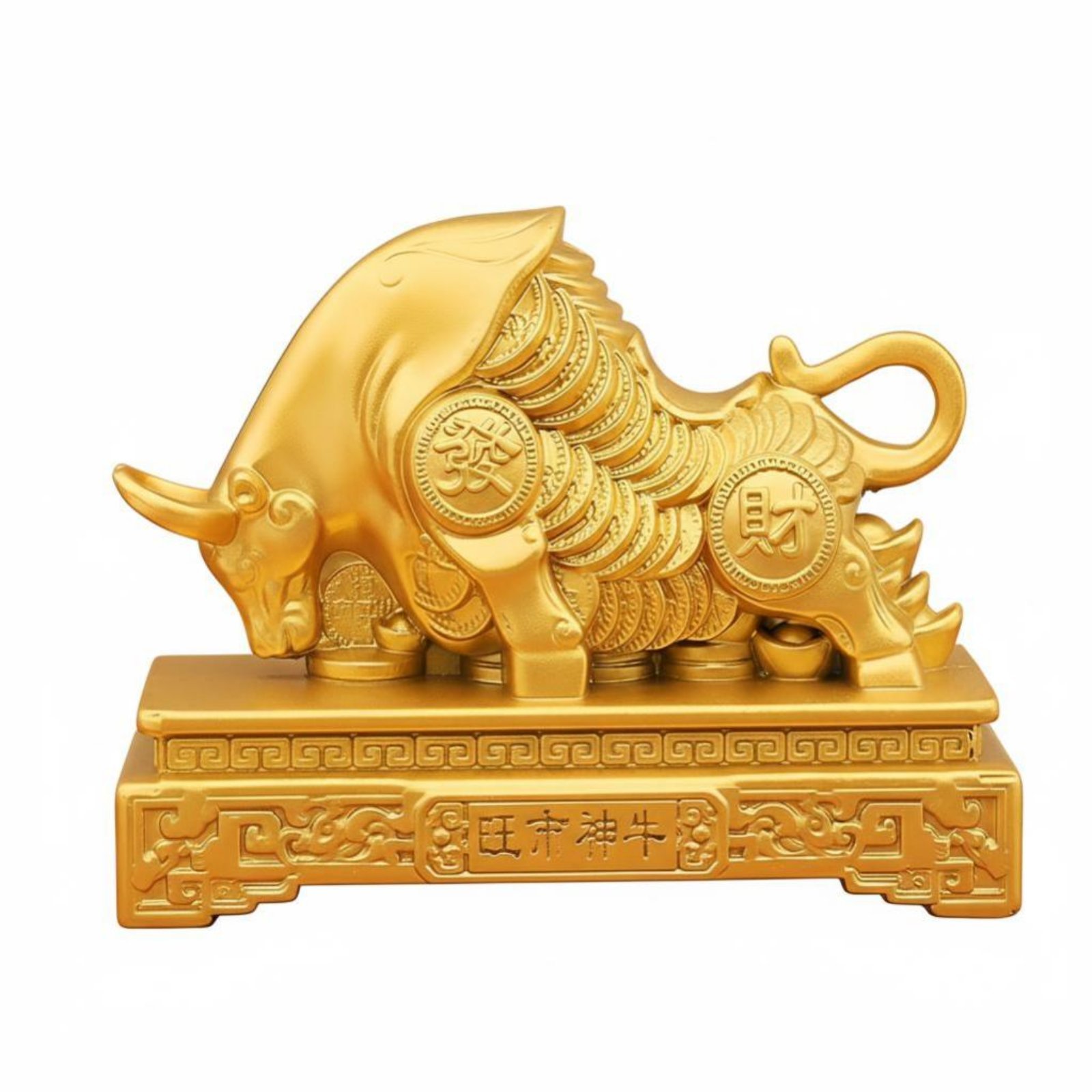 Metal Ox Figurine