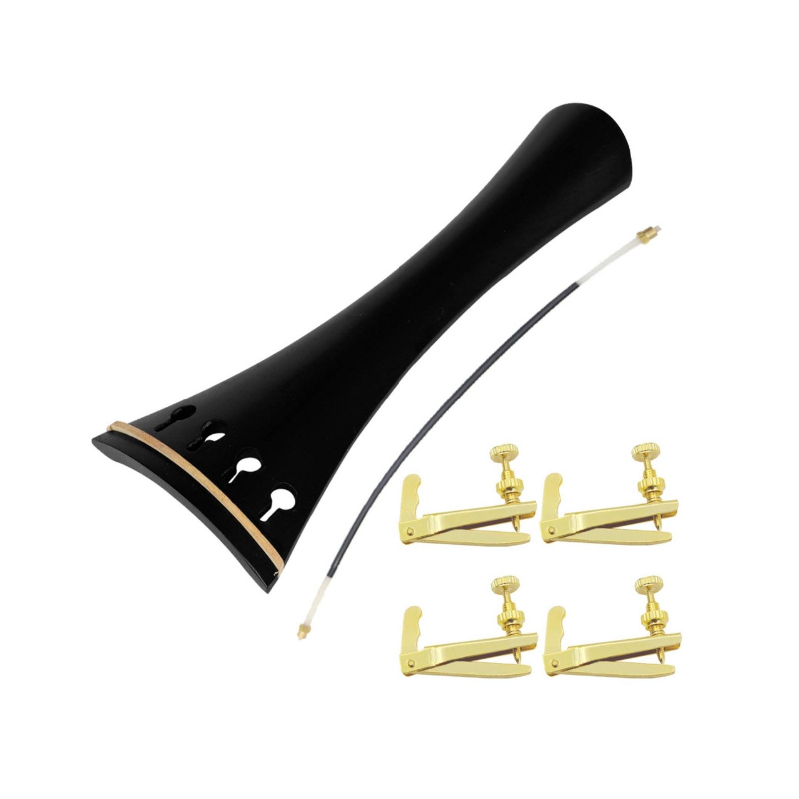 Violin Tailpiece with Fine Adjusters