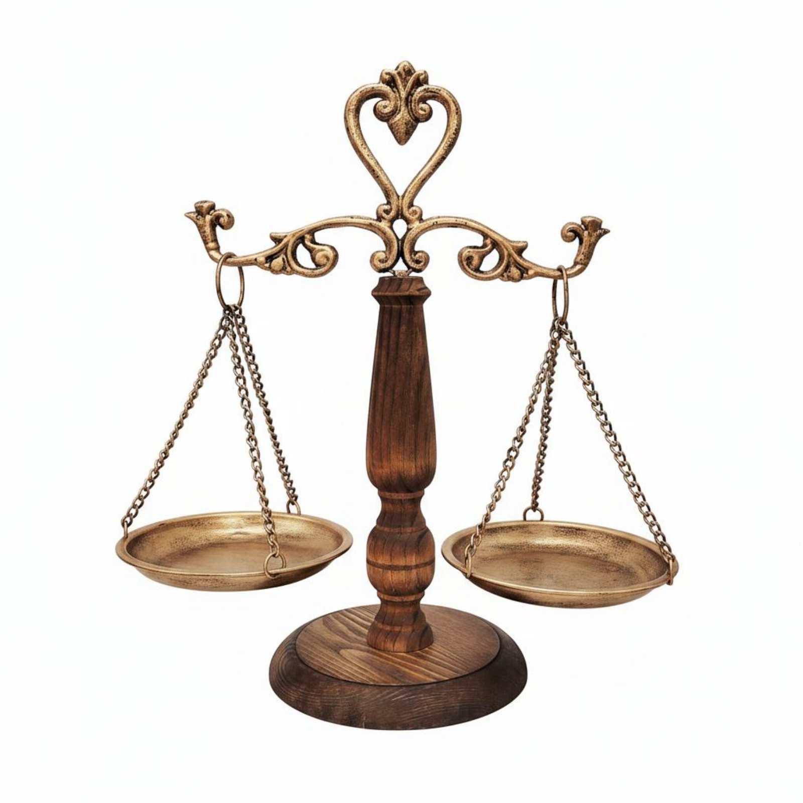 Cast Iron Scale Antique Finish