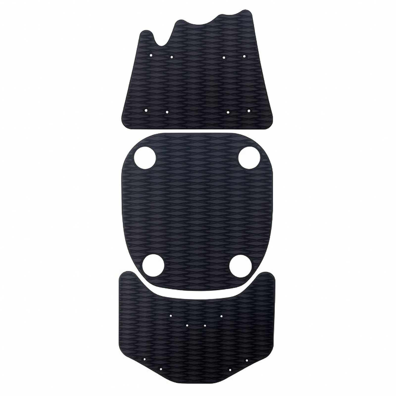 3-Piece EVA Surfboarding Anti Slip Pads