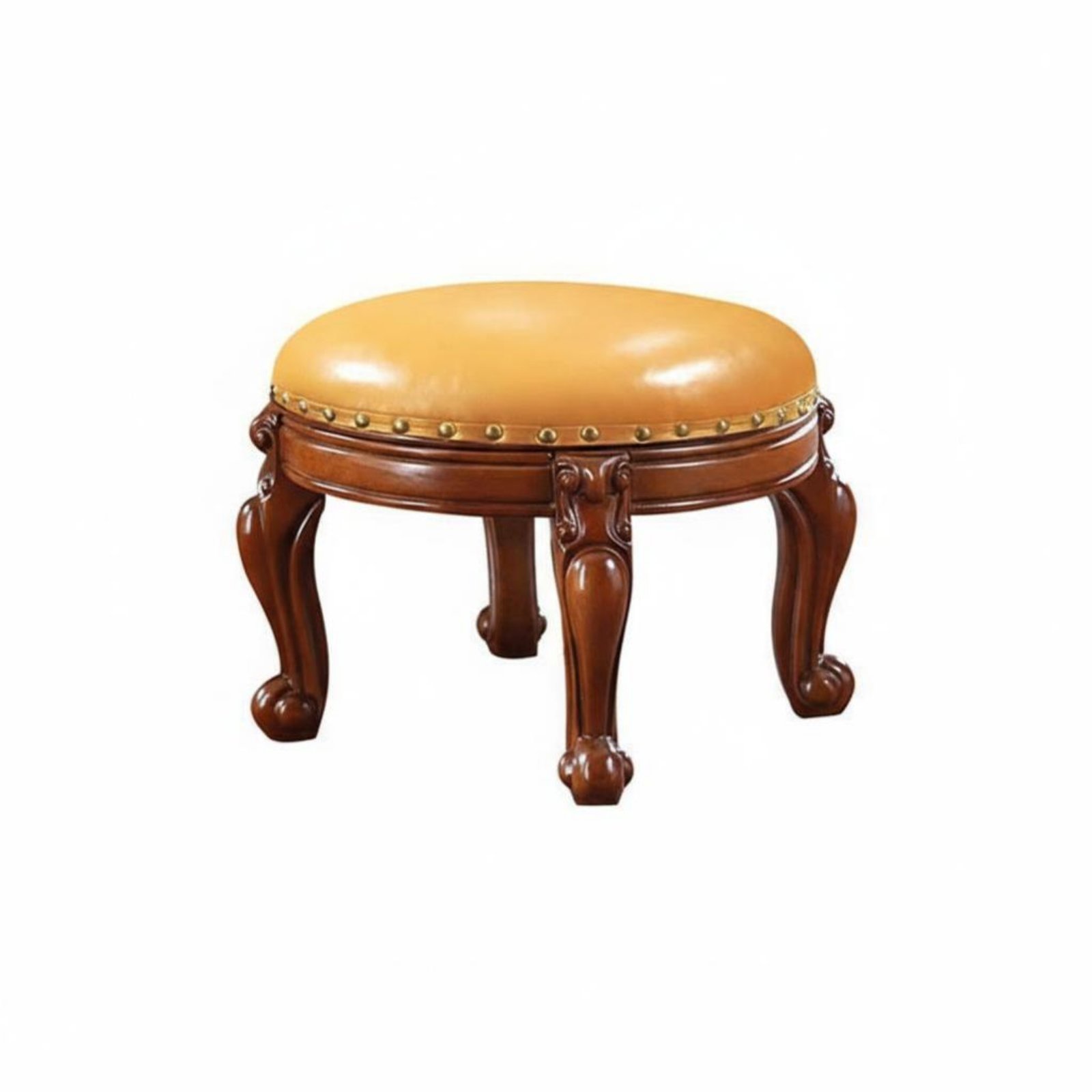 Round Wooden Stool