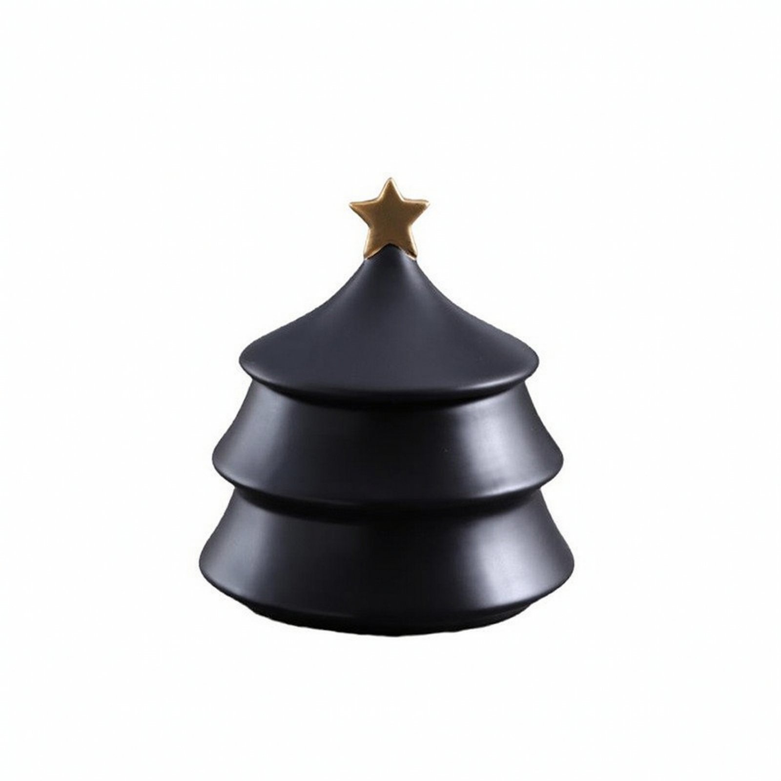 Christmas Tree Ceramic Jar
