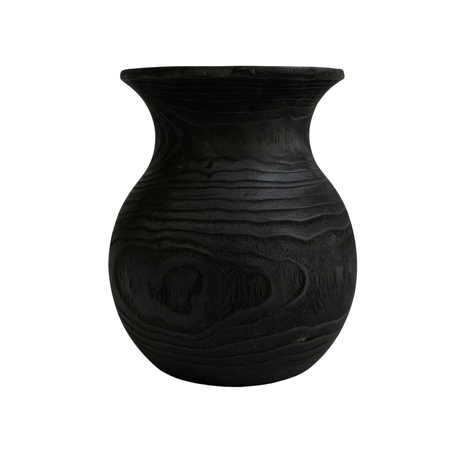 Wooden Flower Vase