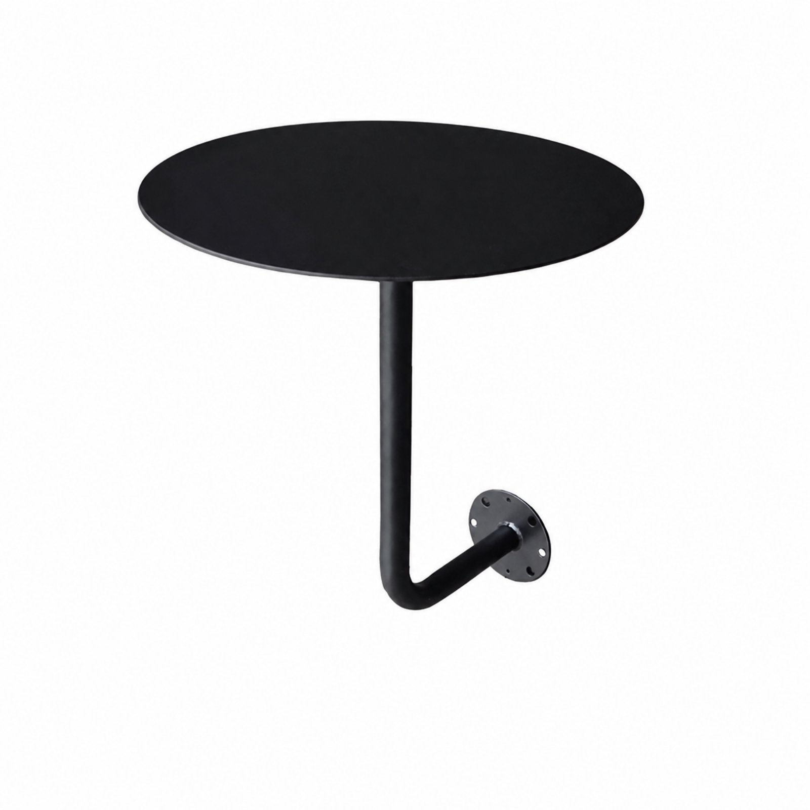 Wall-Mounted Round Side Table