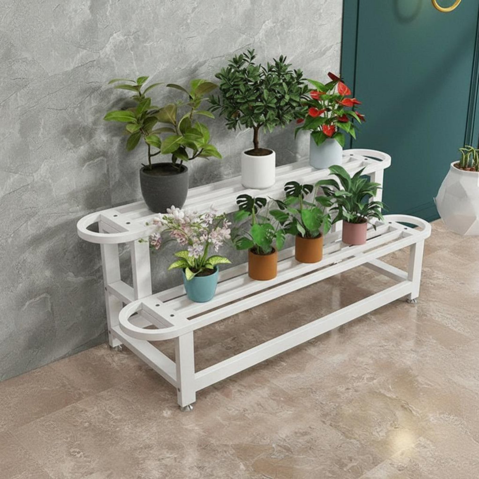 Rolling Planter Shelf