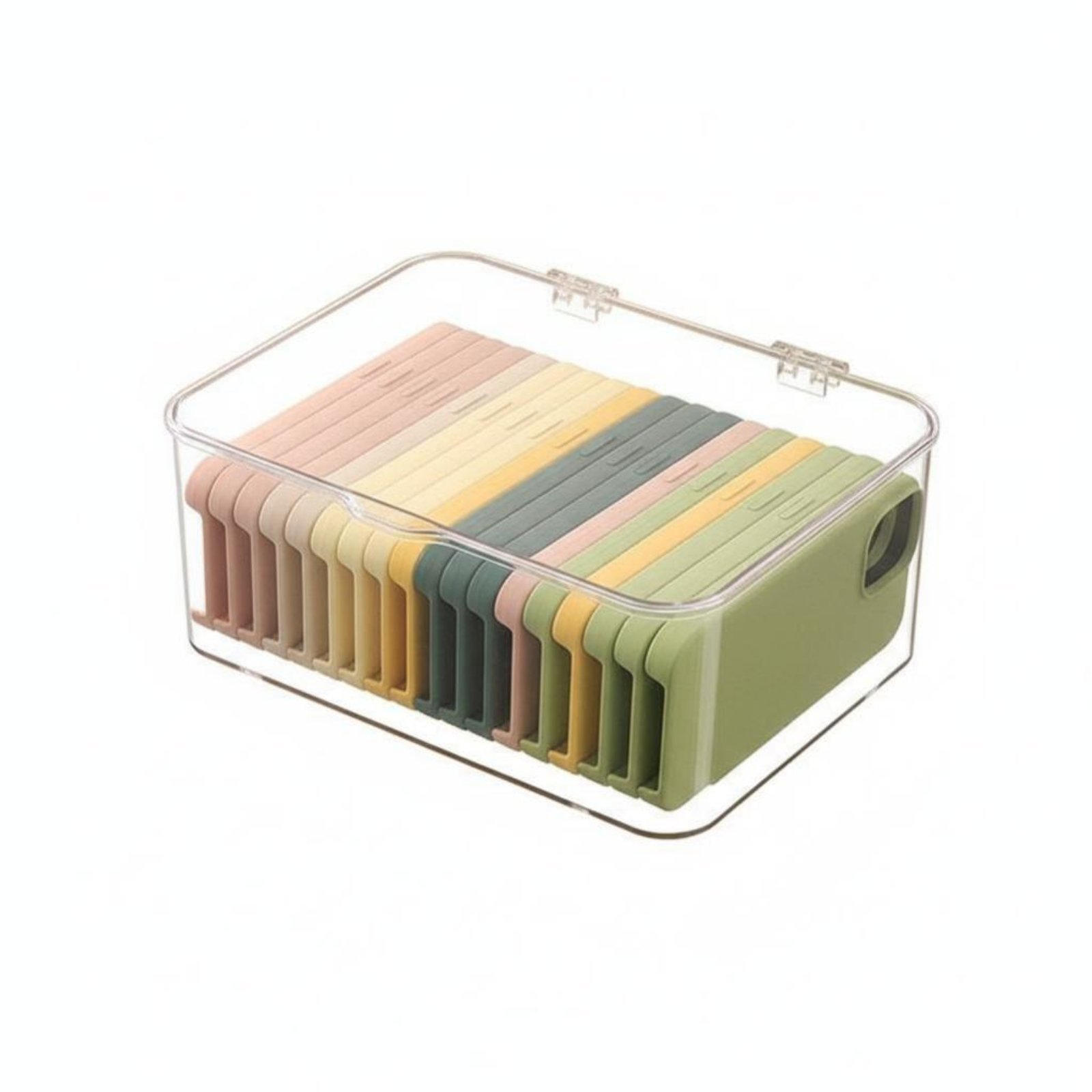 Transparent Storage Box with Lid