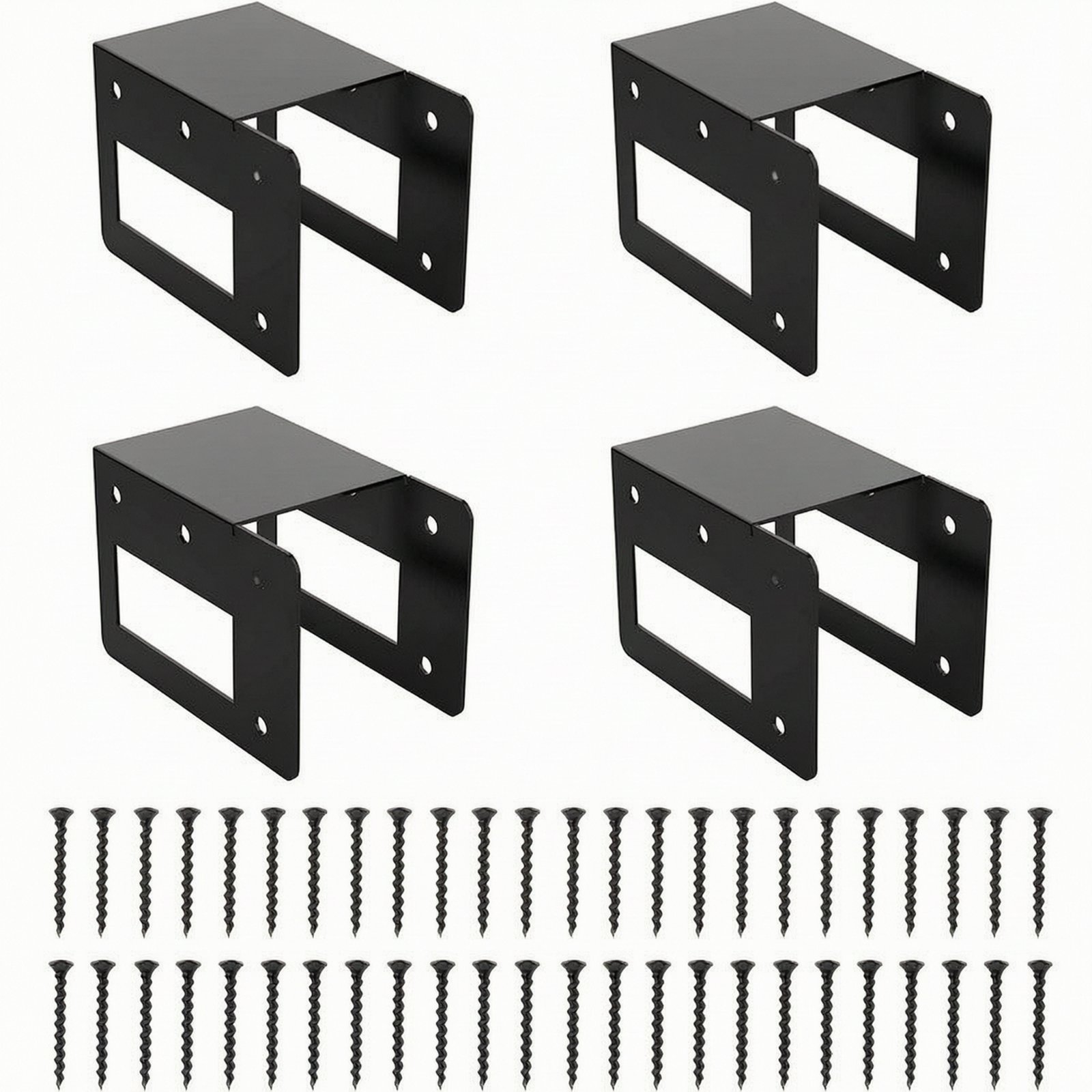 4-Piece Firewood Rack Support Bracket
