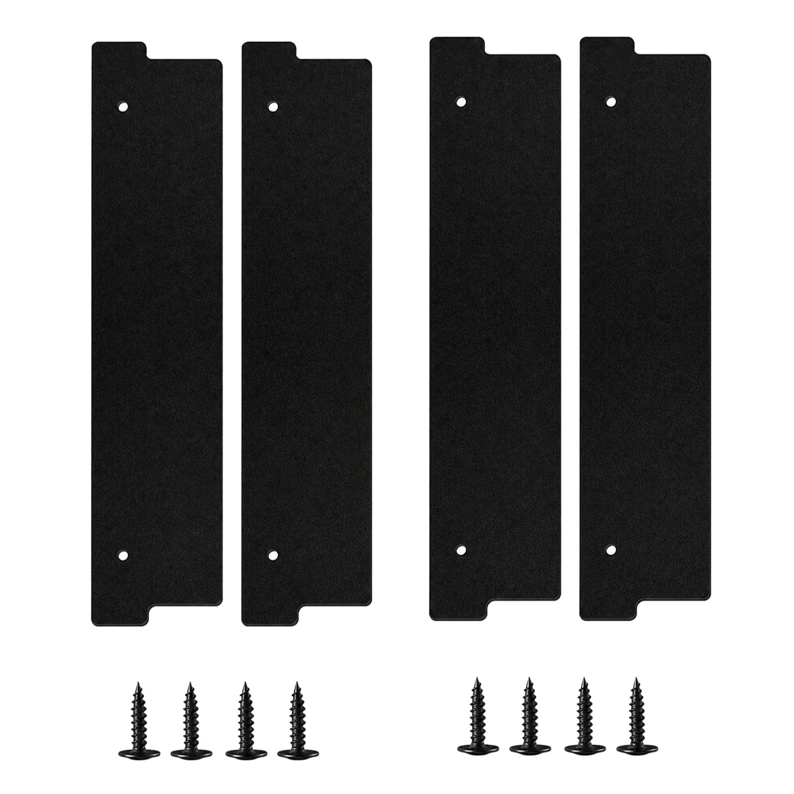 4-Piece Restroom Stall Opening Cover Panel