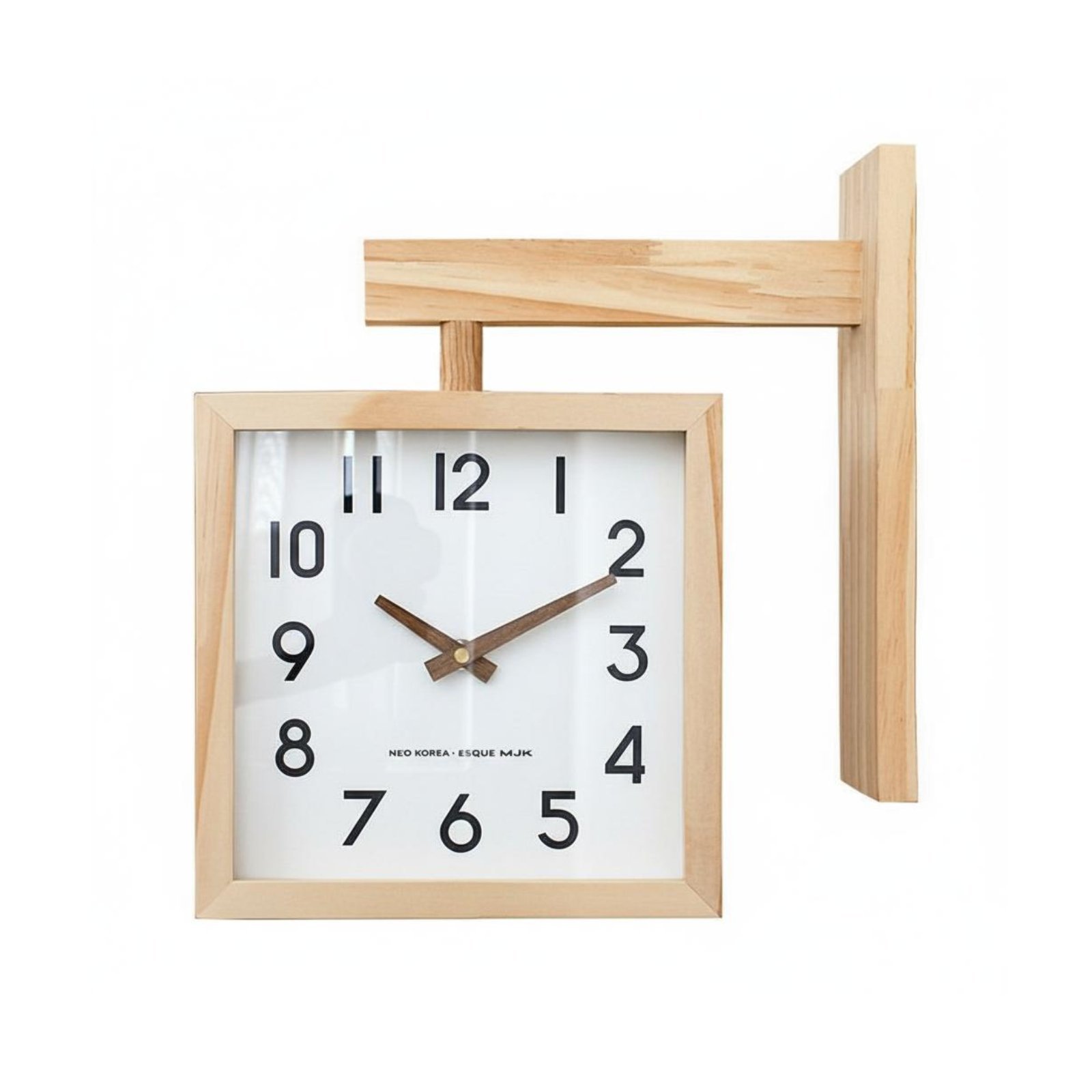 Double Sided Wall Clock – 12 Inch