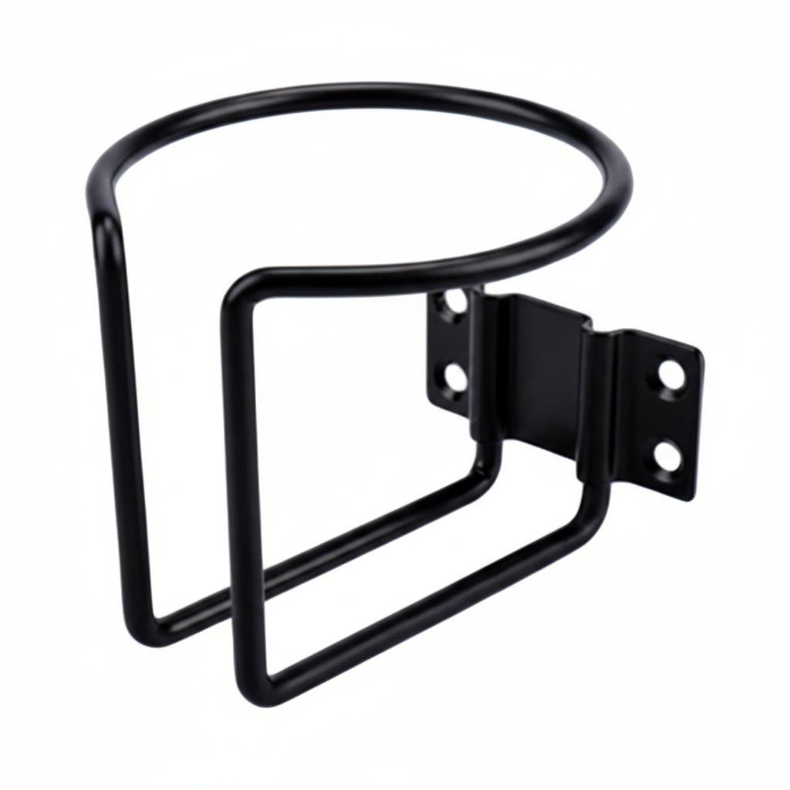 Stainless Steel Cup Holder – Black