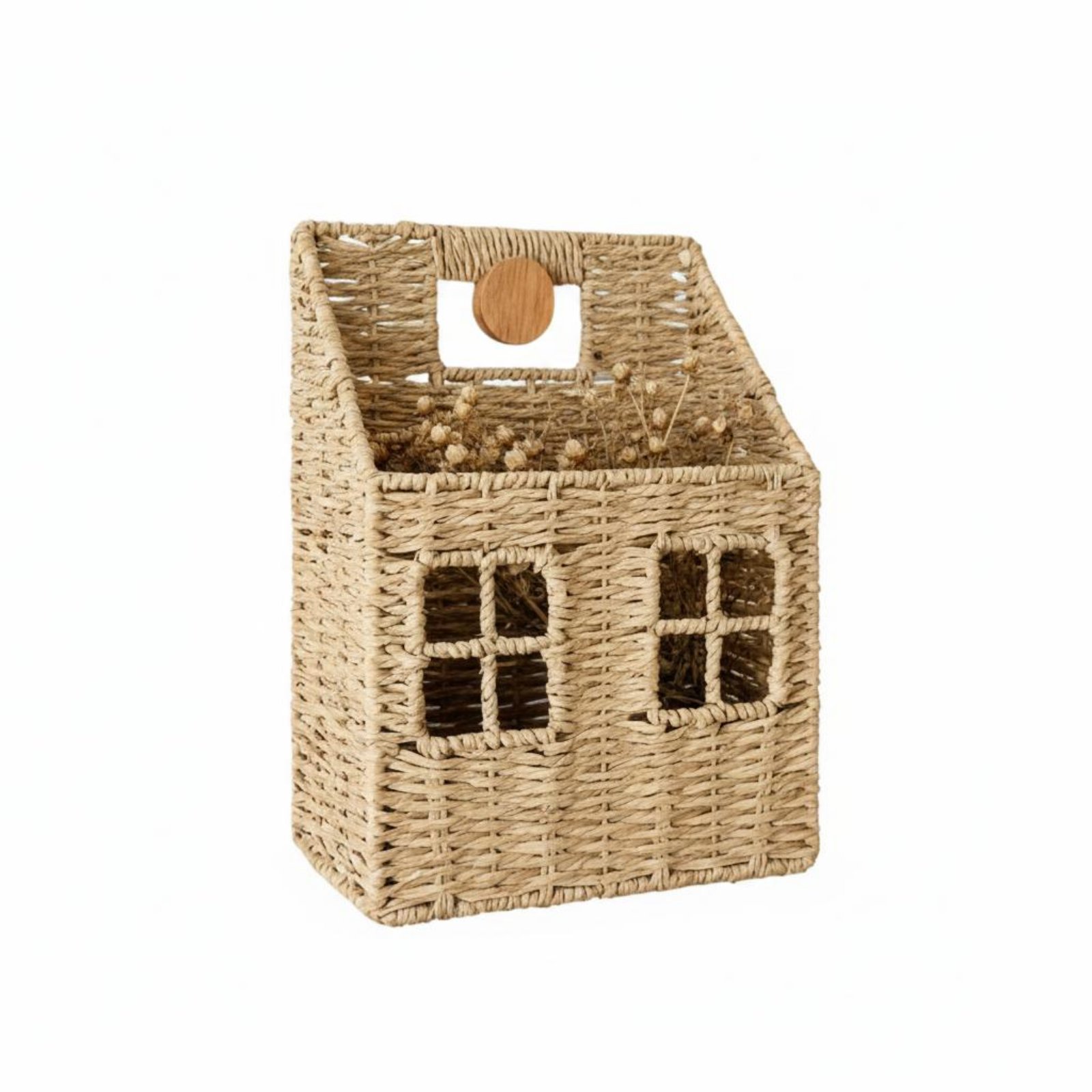 Handwoven Wall Basket