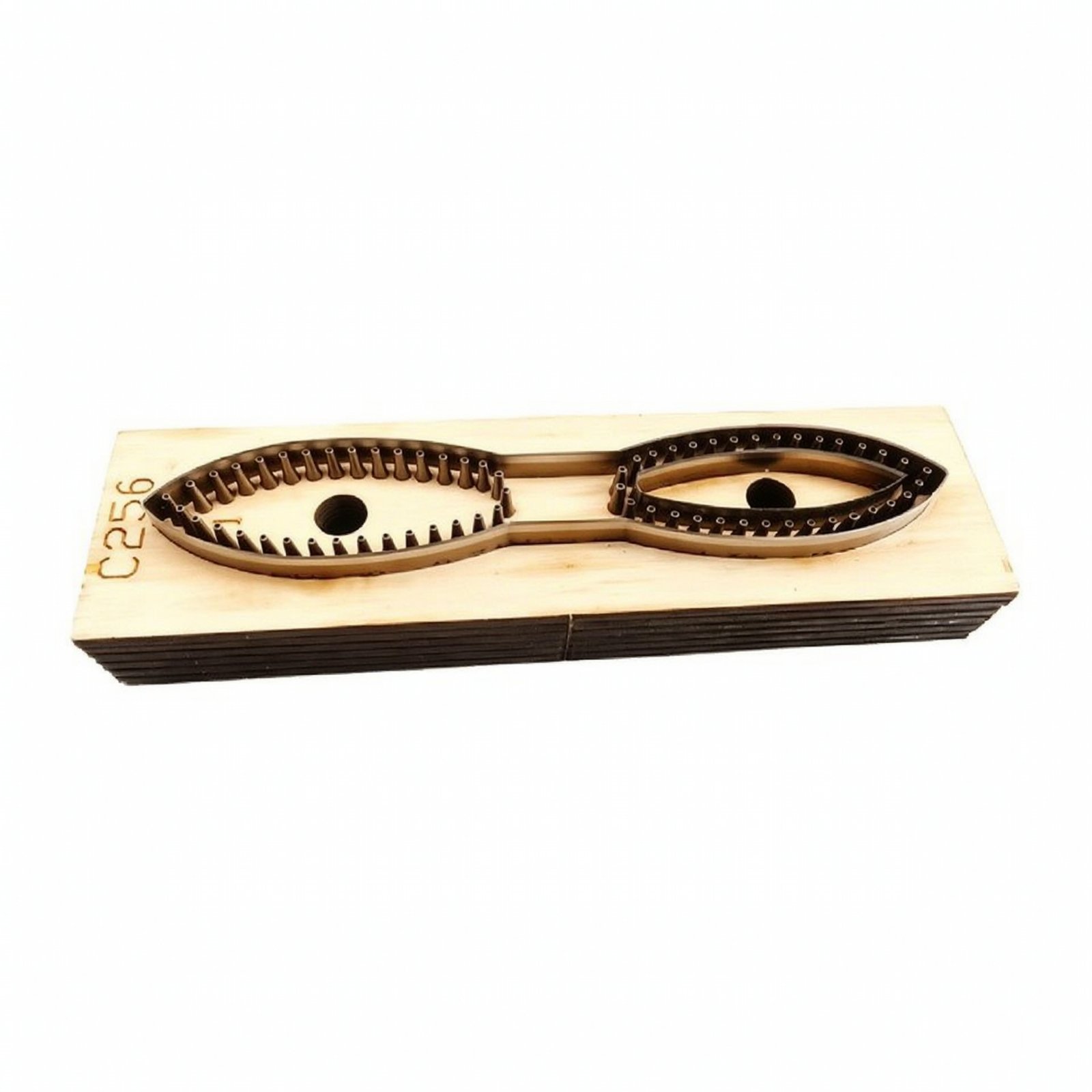 Double-Lobed Keychain Cutting Die