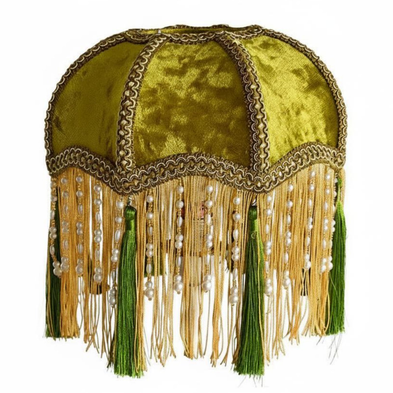 Velvet Tassel Lampshade – 9-25-12