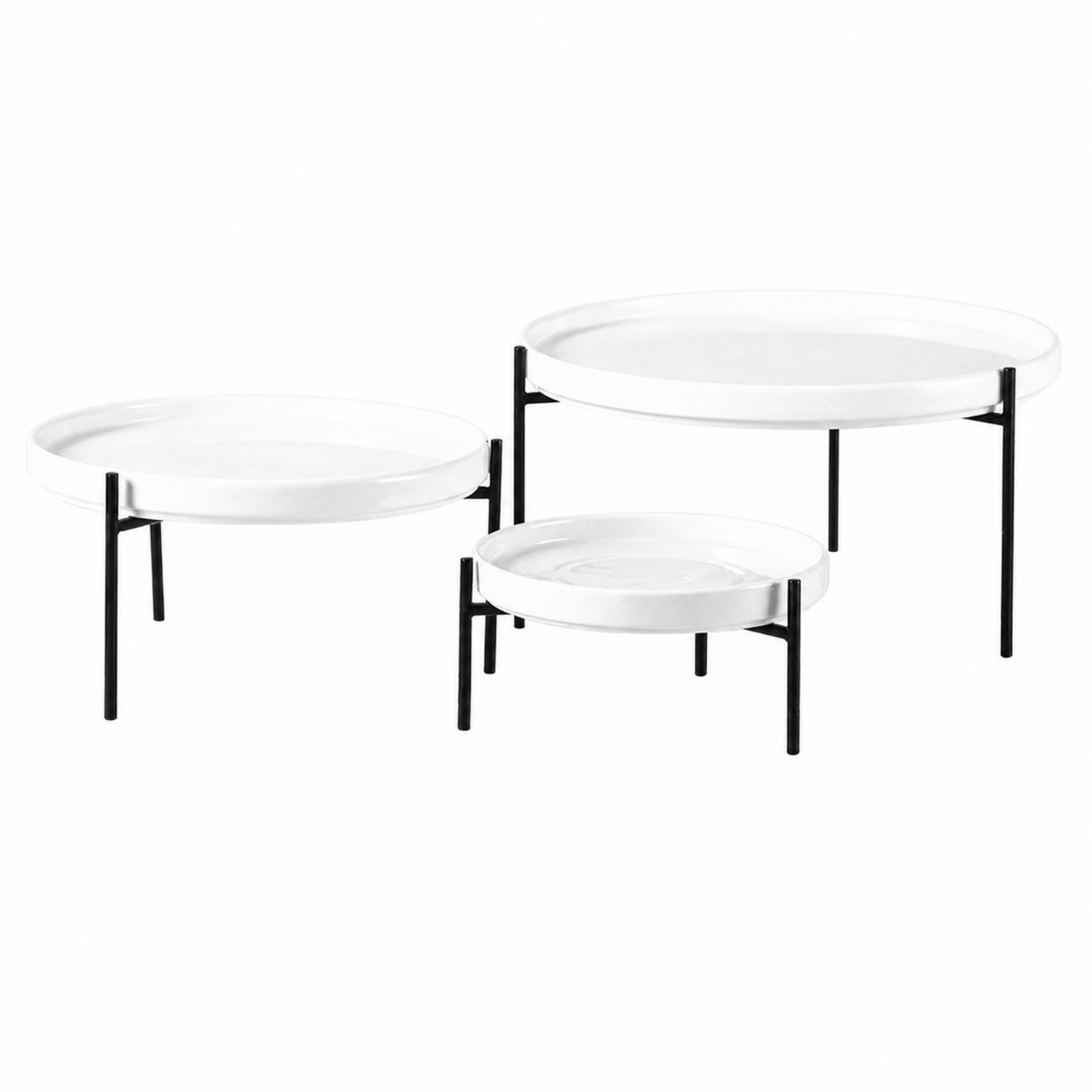 3-Piece Three-Legged Dessert Display Stand