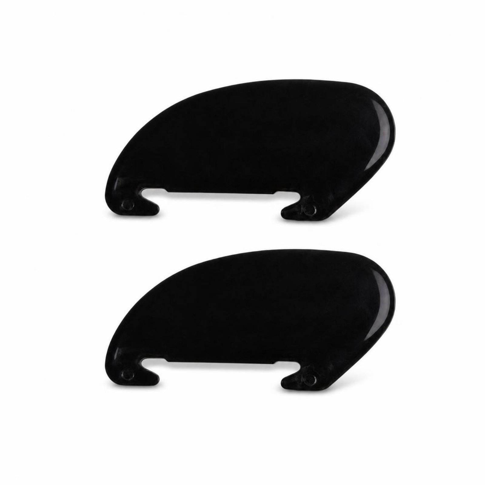 2 Pieces Improved Tracking Snap in Fin Hassle Side