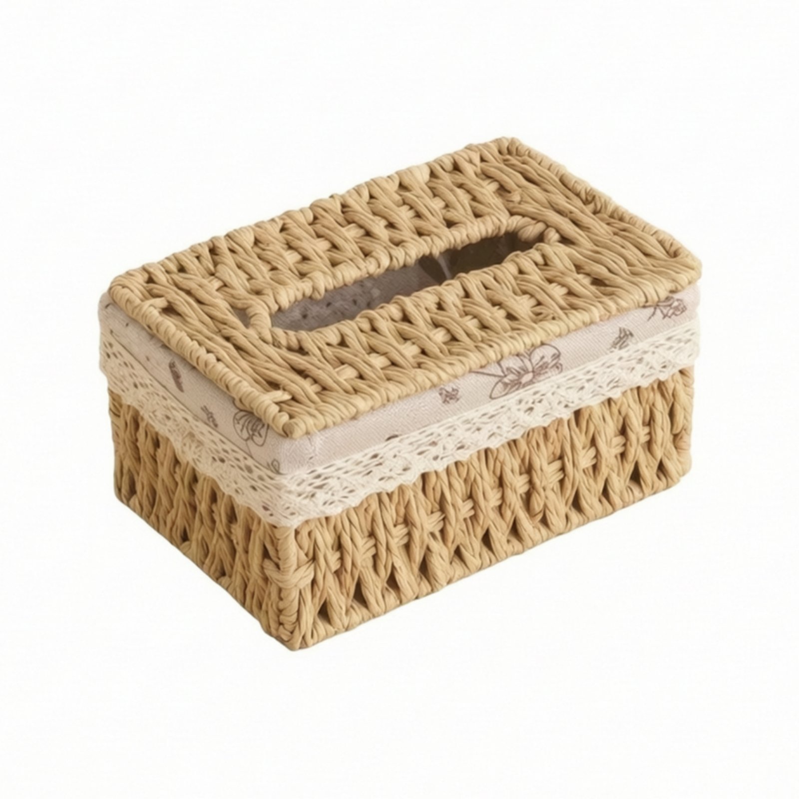 Woven Tissue Box Cover