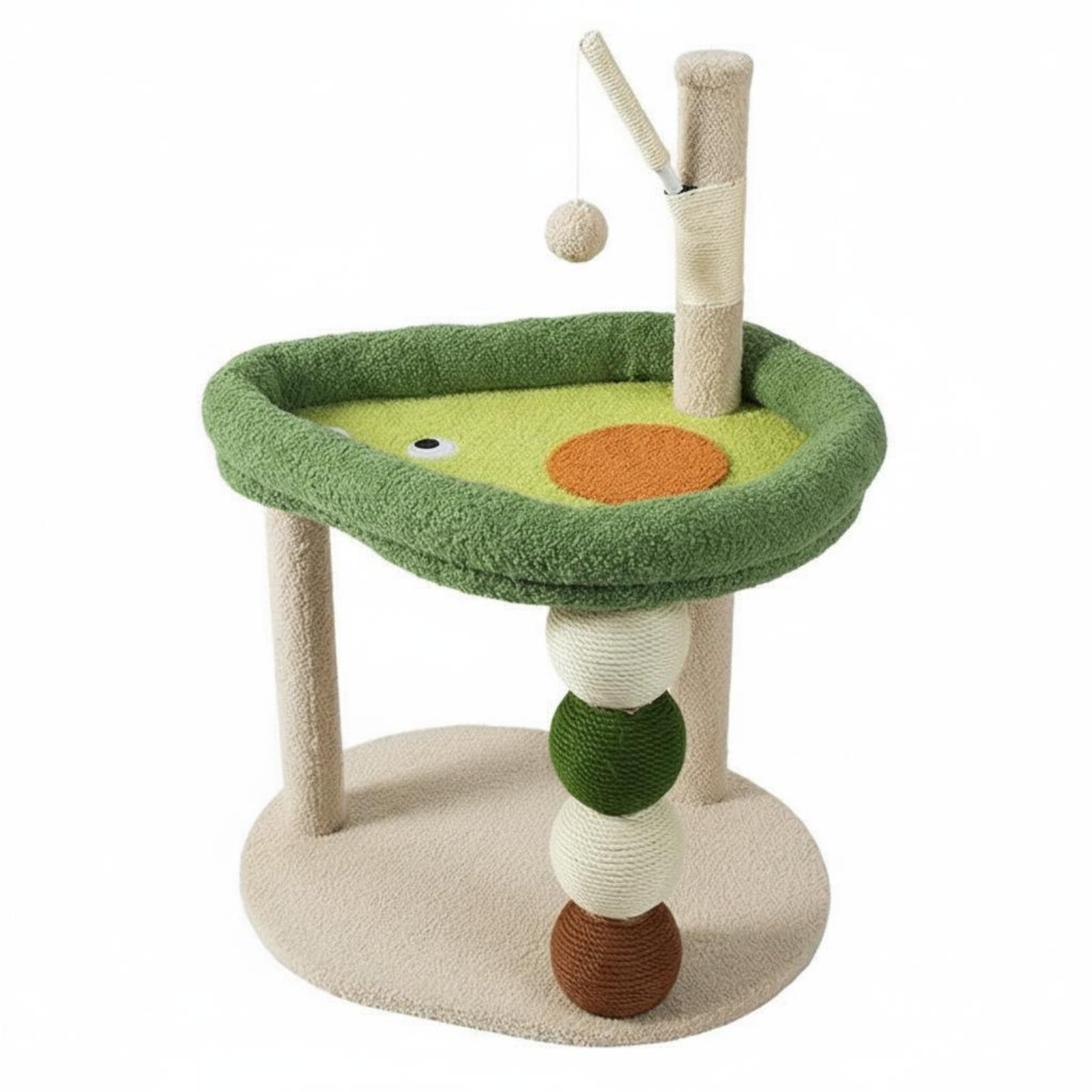 Sisal Ball Cat Climber Stable Base
