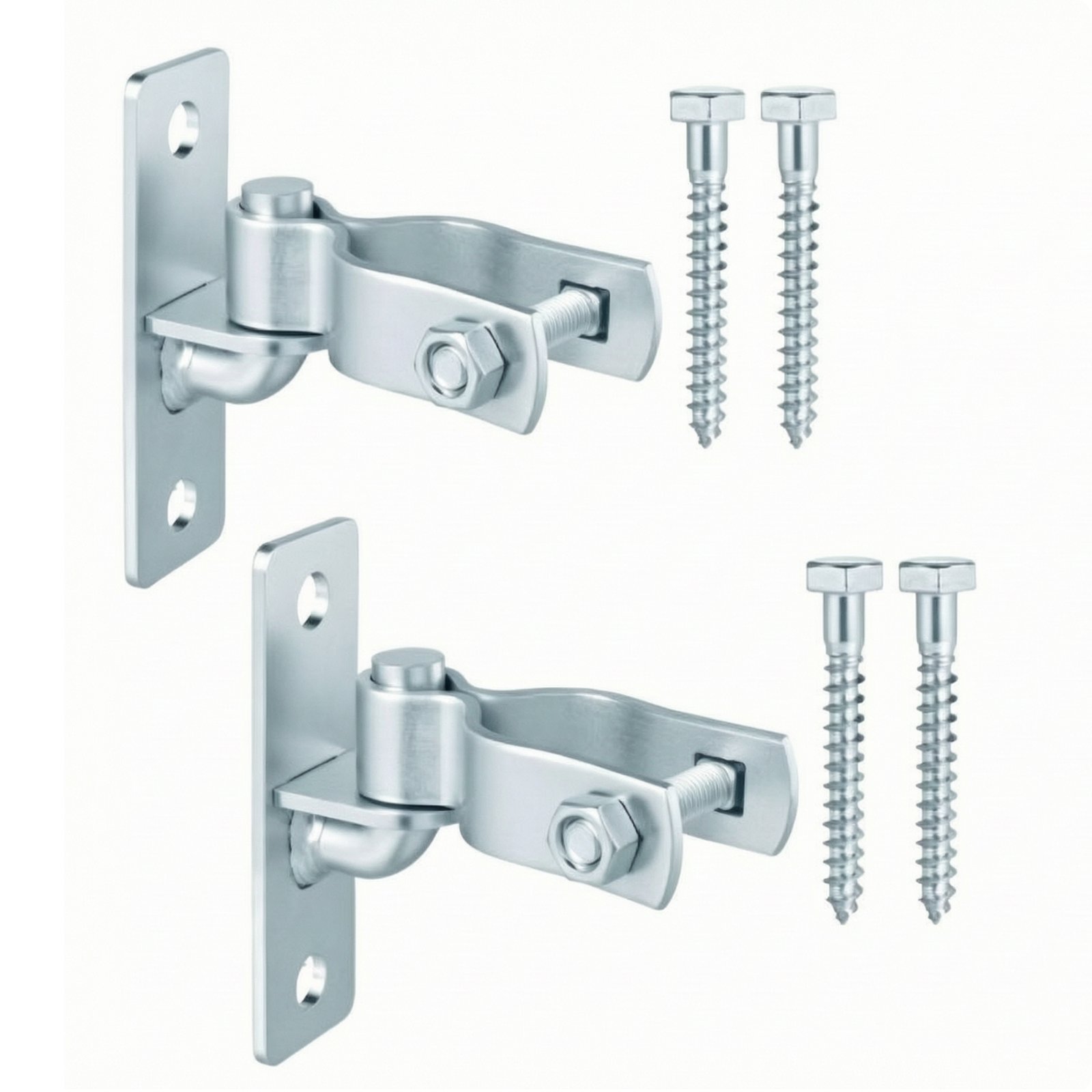 Adjustable Wall-Mounted Gate Hinge