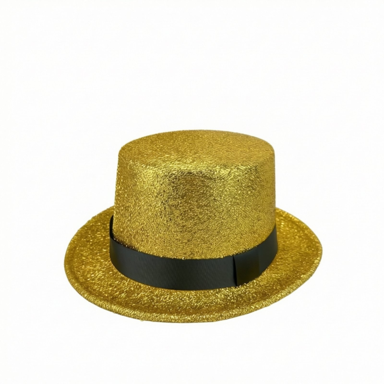 Glitter Top Hat – Gold
