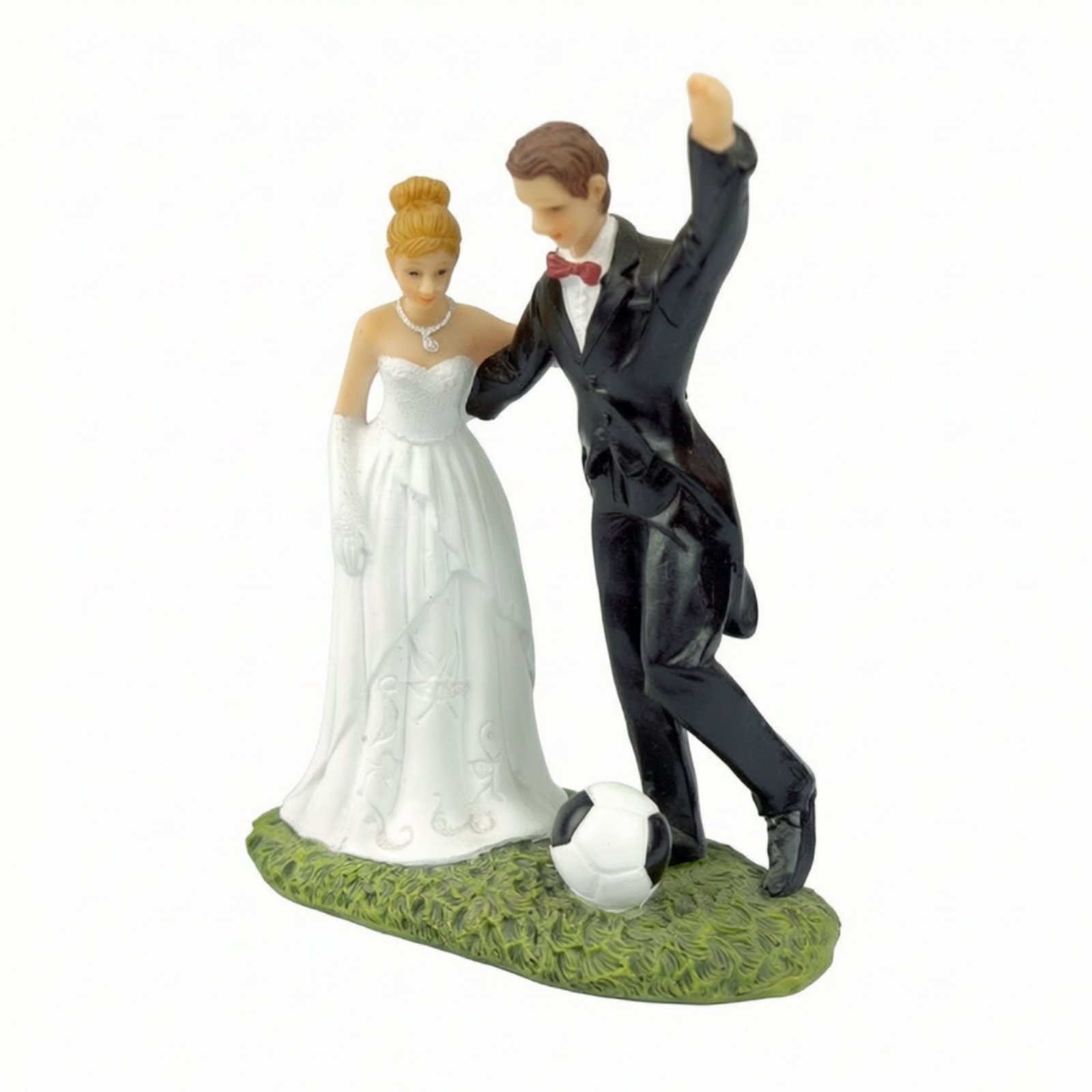Soccer Wedding Cake Topper