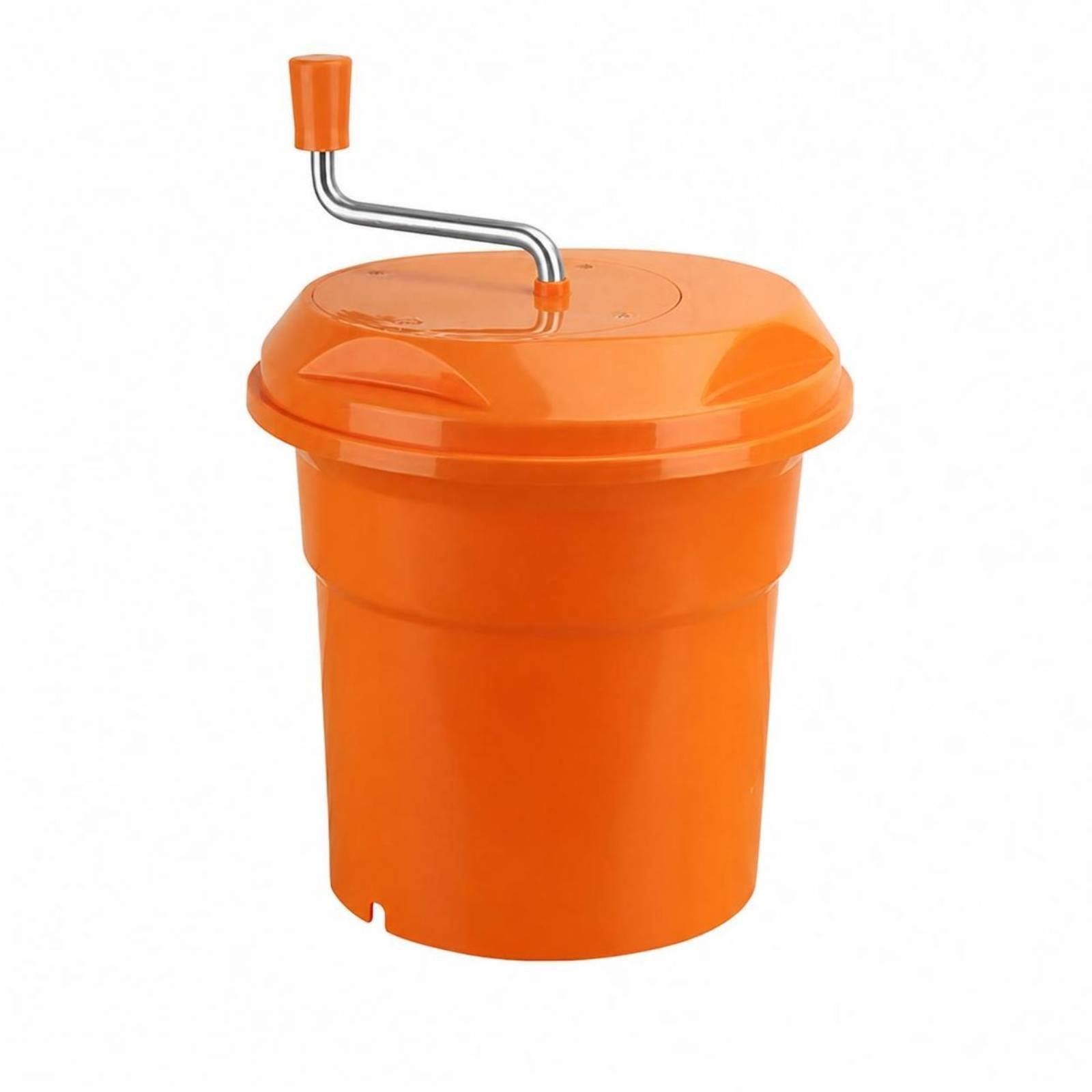 Salad Centrifuge with Drainage Hose Hand-Operated Crank