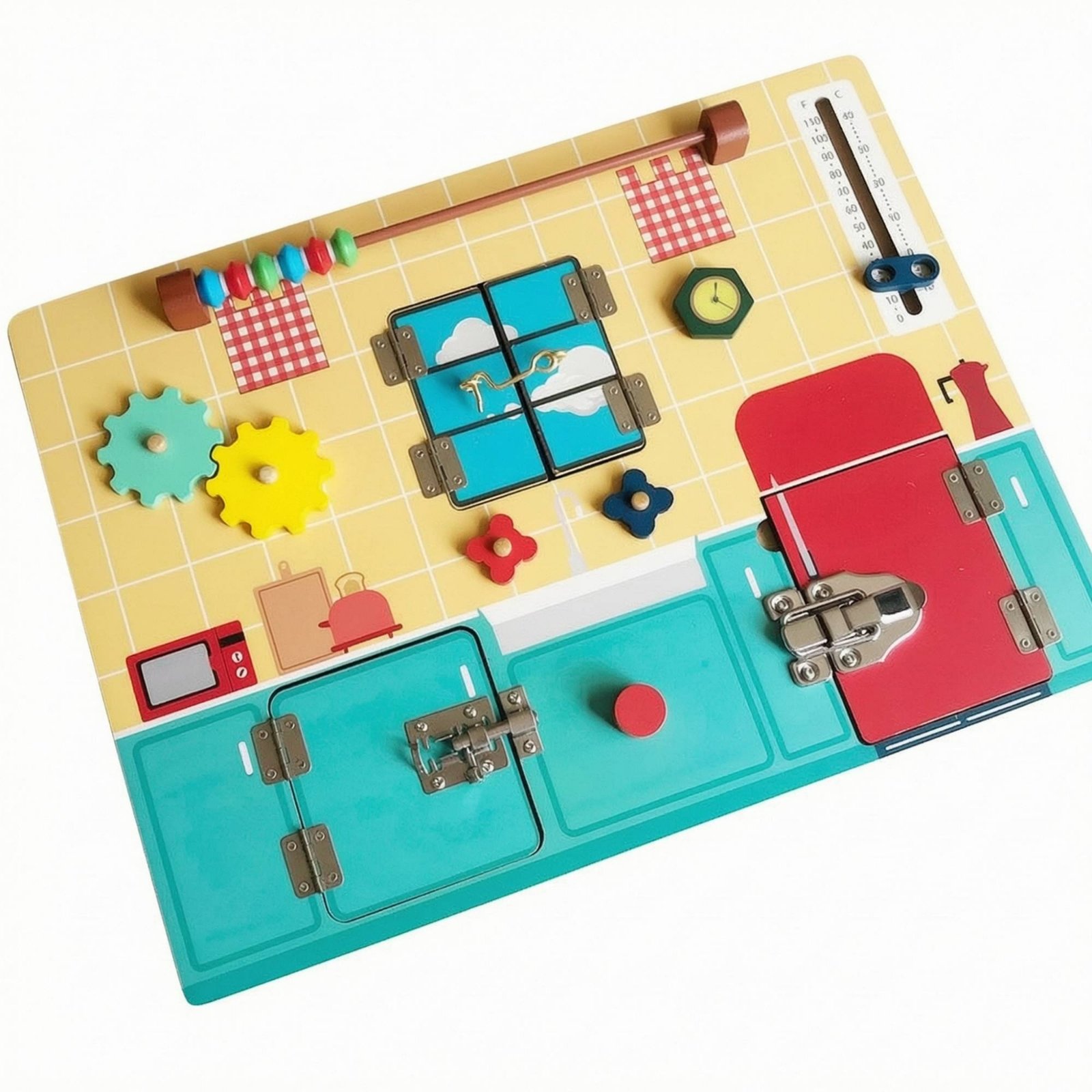 Wooden Busy Board – Kitchen