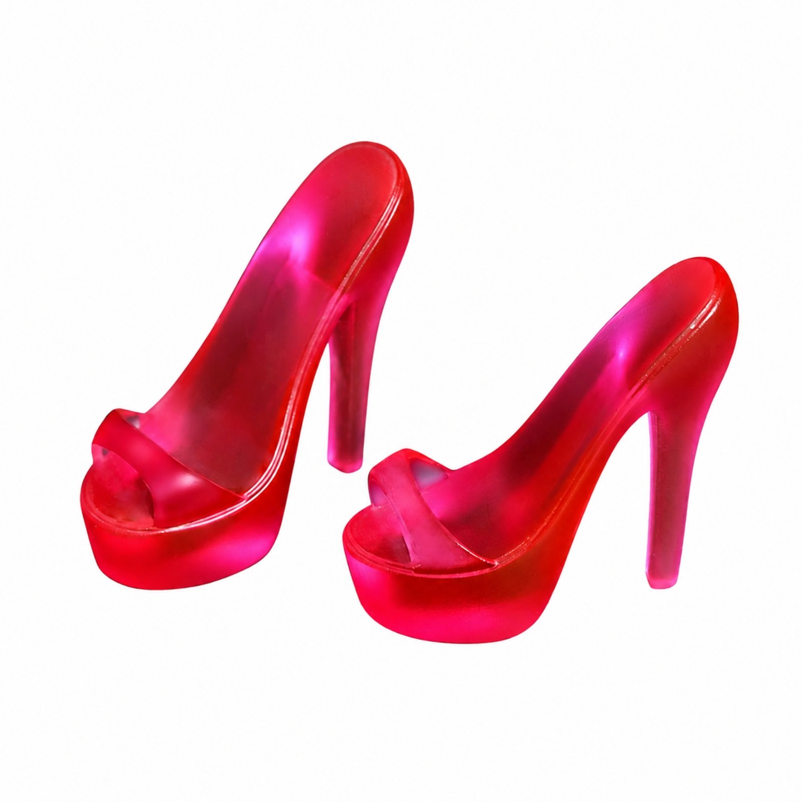 Miniature High-Heeled Doll Shoes