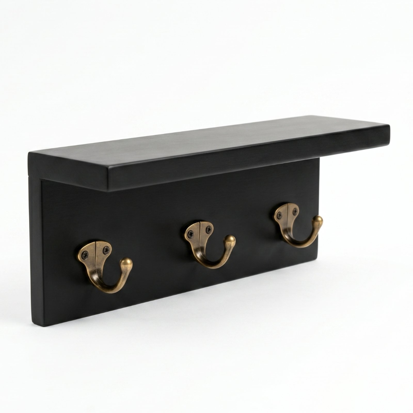 Wooden Wall Hook Rack