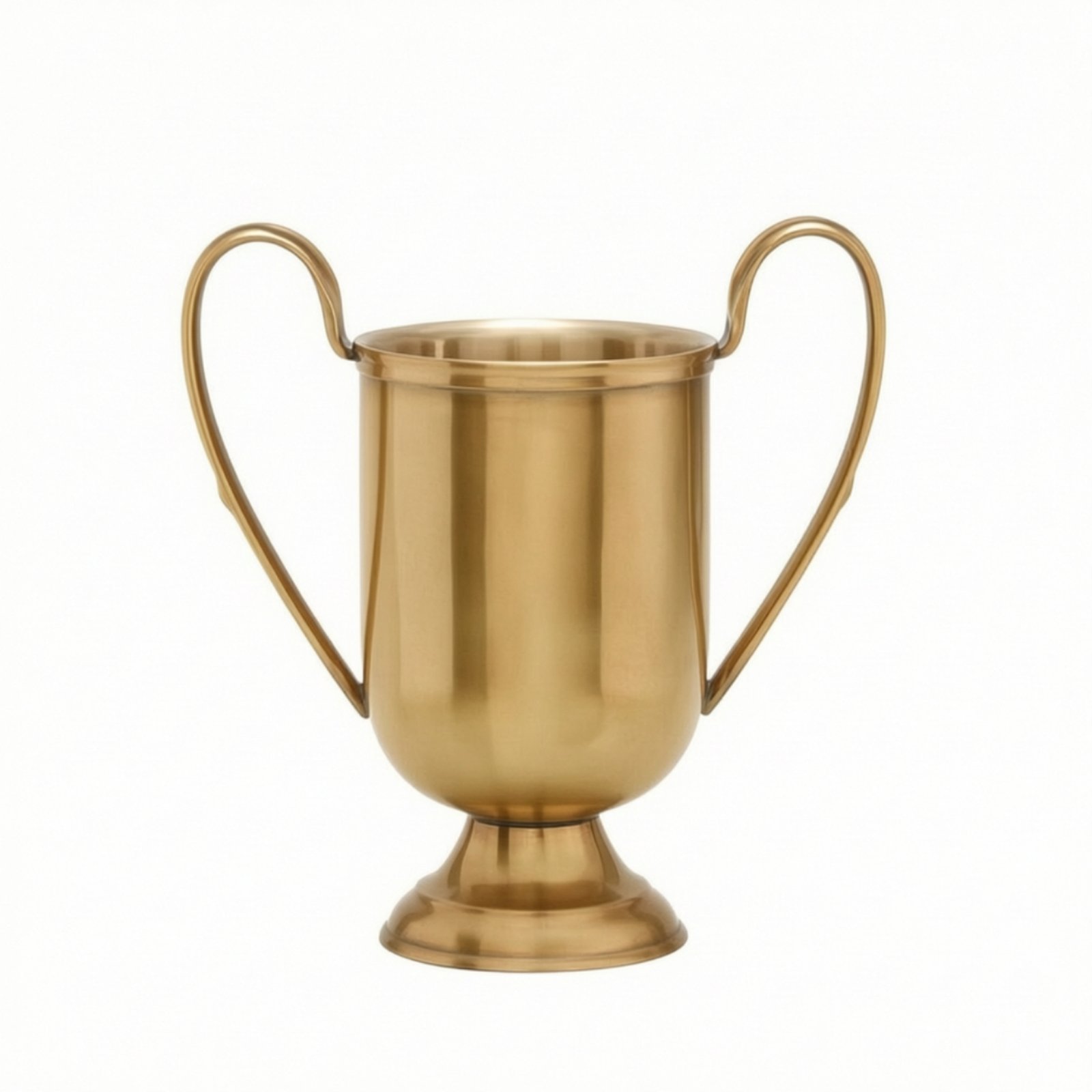 Footed Copper Bowl