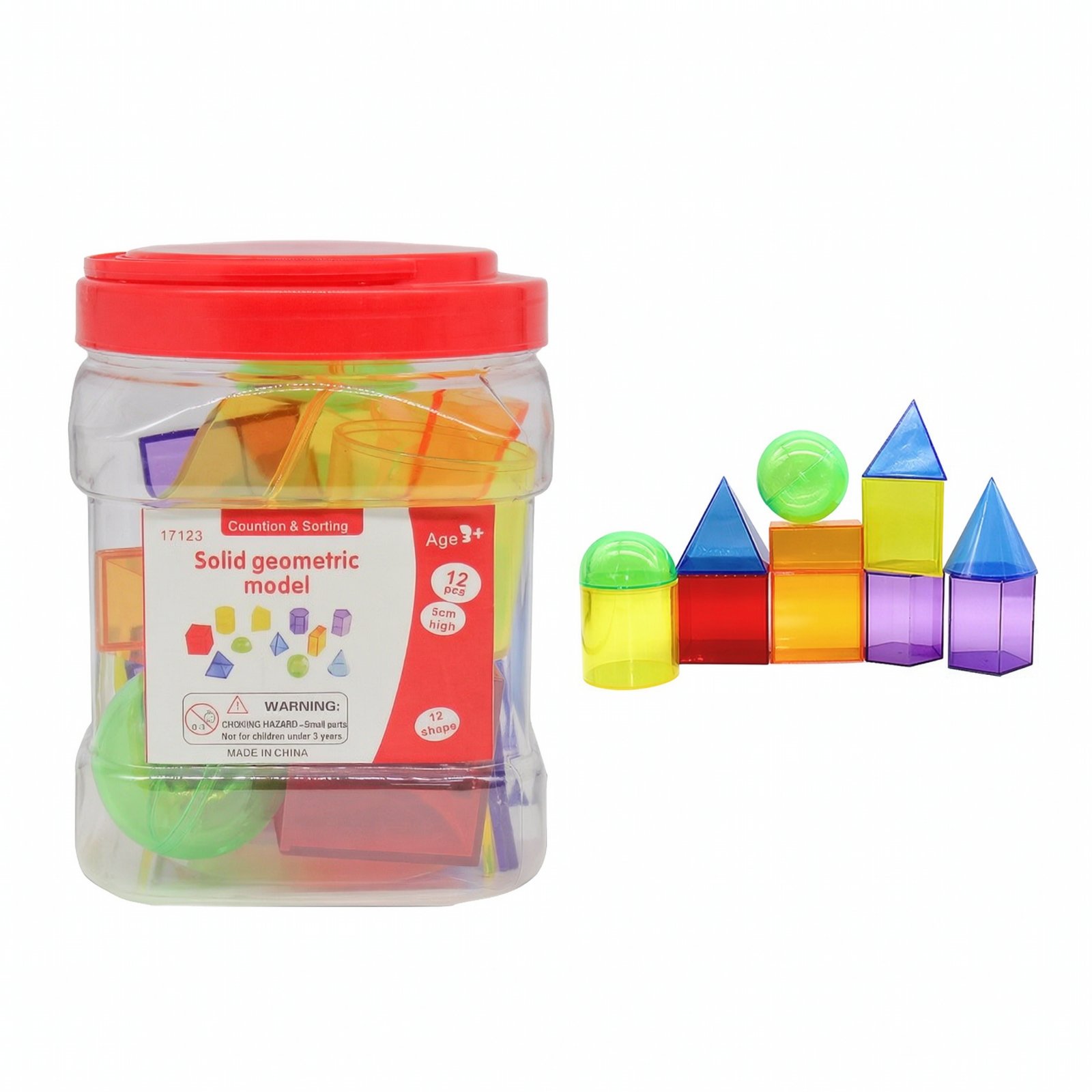 12-Piece Shape Building Set