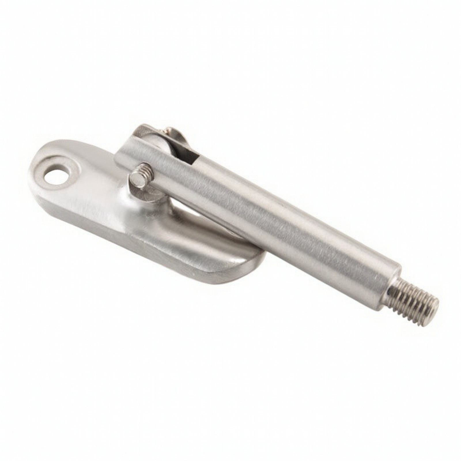 Set of 4 Glass Clamp Bracket Stainless Steel